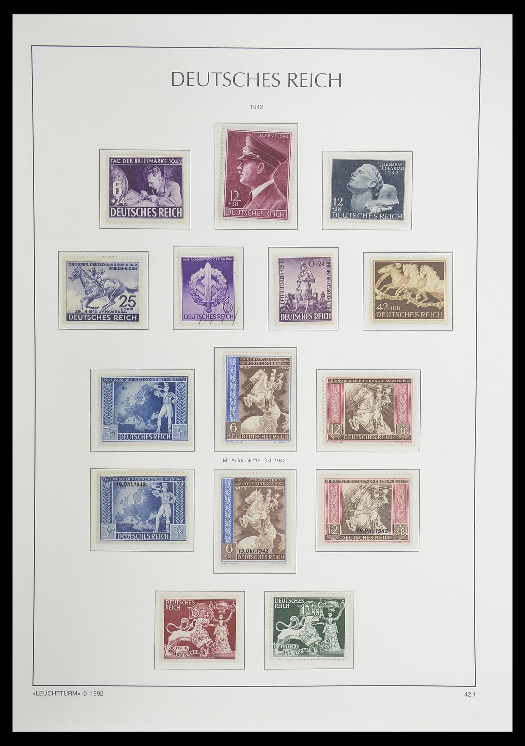 33455 086 - Postzegelverzameling 33455 Duitse Rijk 1872-1945.