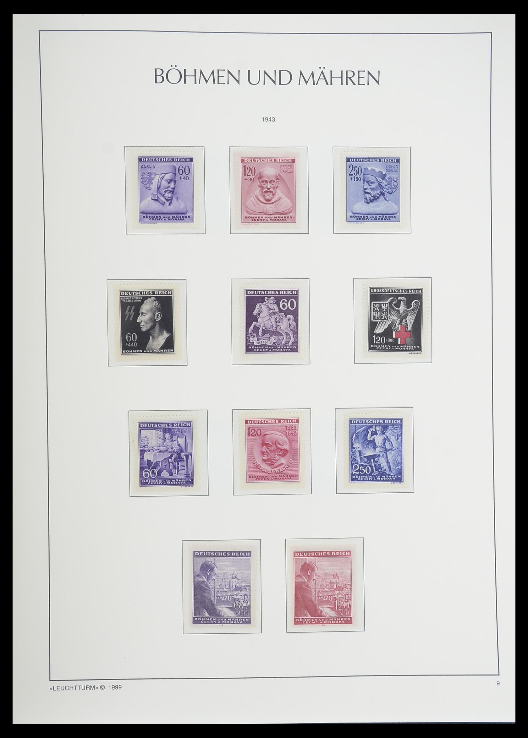 33455 102 - Stamp collection 33455 German Reich 1872-1945.