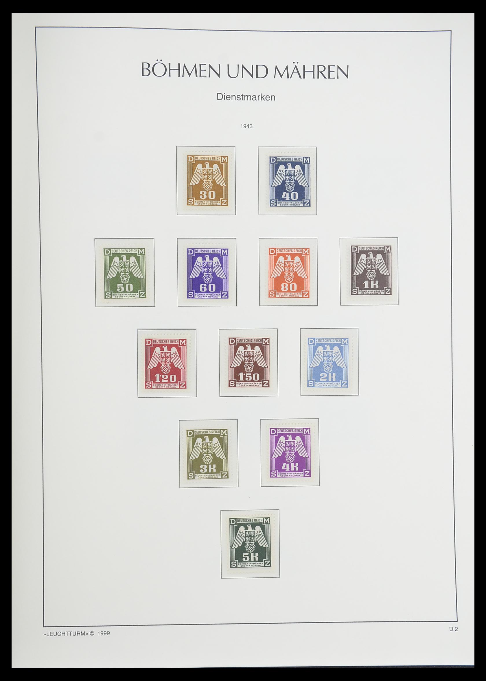 33455 105 - Stamp collection 33455 German Reich 1872-1945.