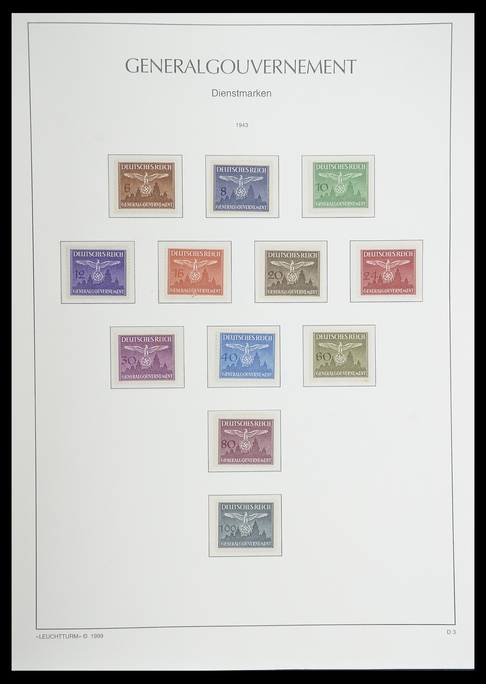 33455 121 - Stamp collection 33455 German Reich 1872-1945.