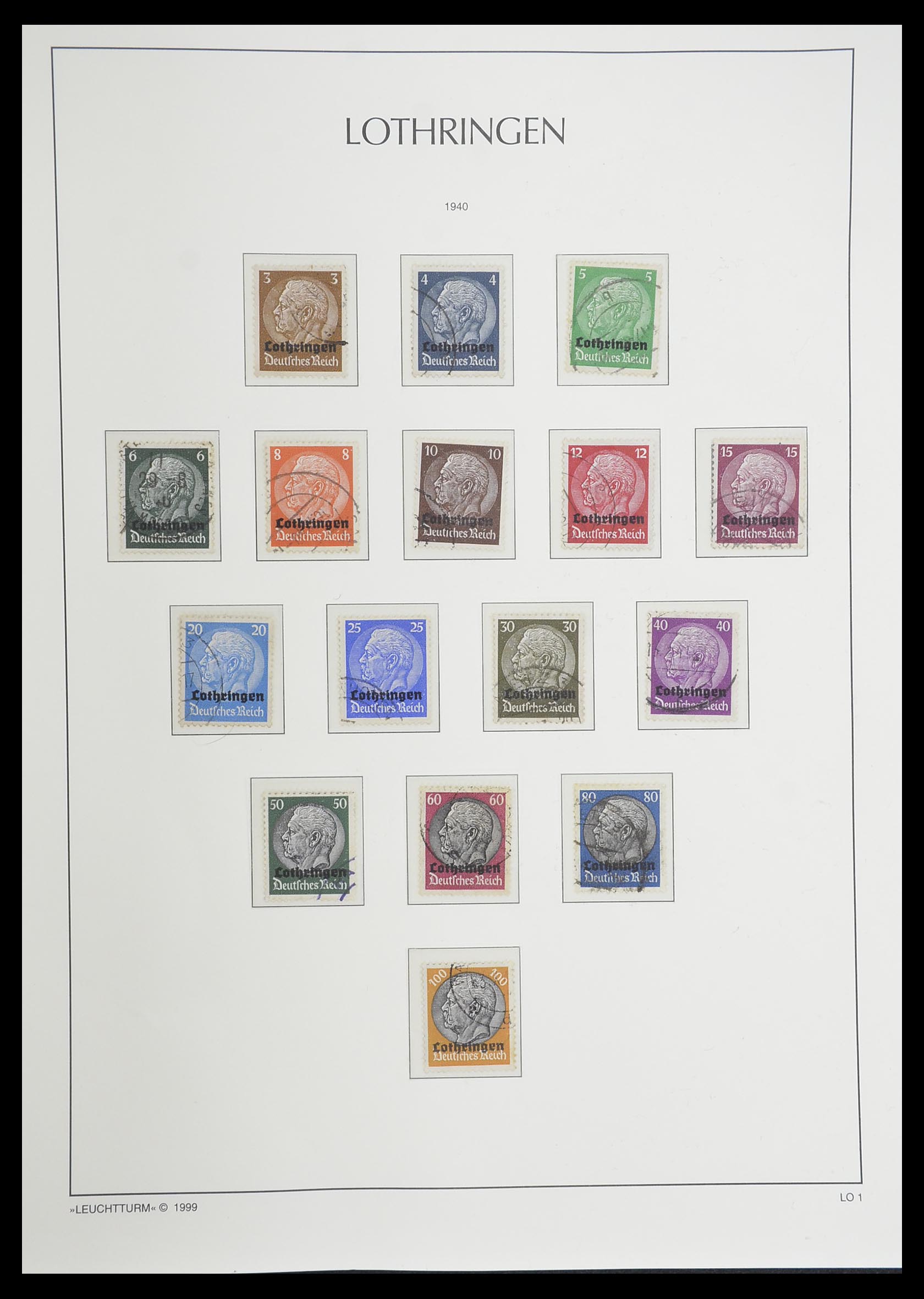 33455 123 - Postzegelverzameling 33455 Duitse Rijk 1872-1945.