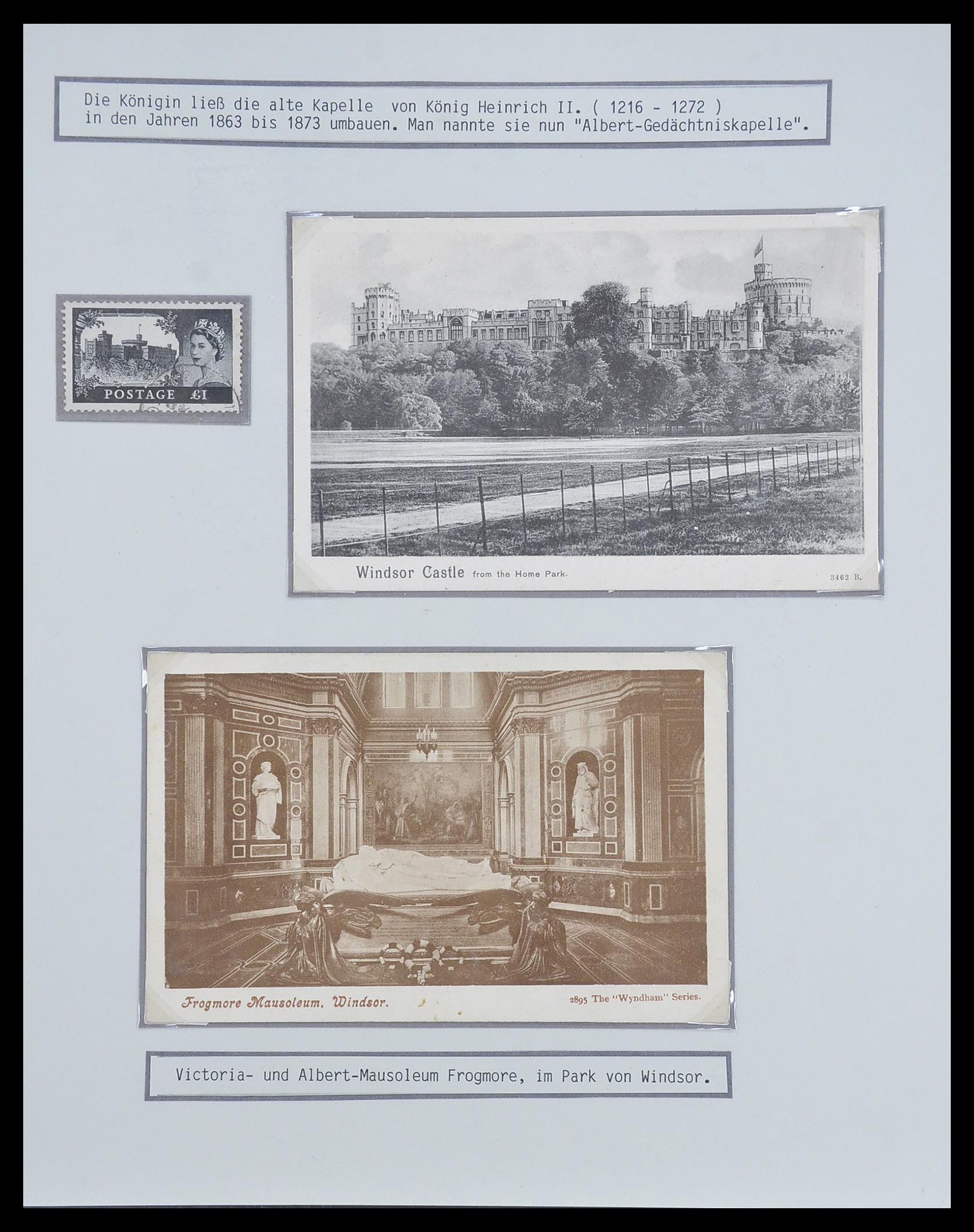 33458 012 - Postzegelverzameling 33458 Wereld brieven 1855-1948.