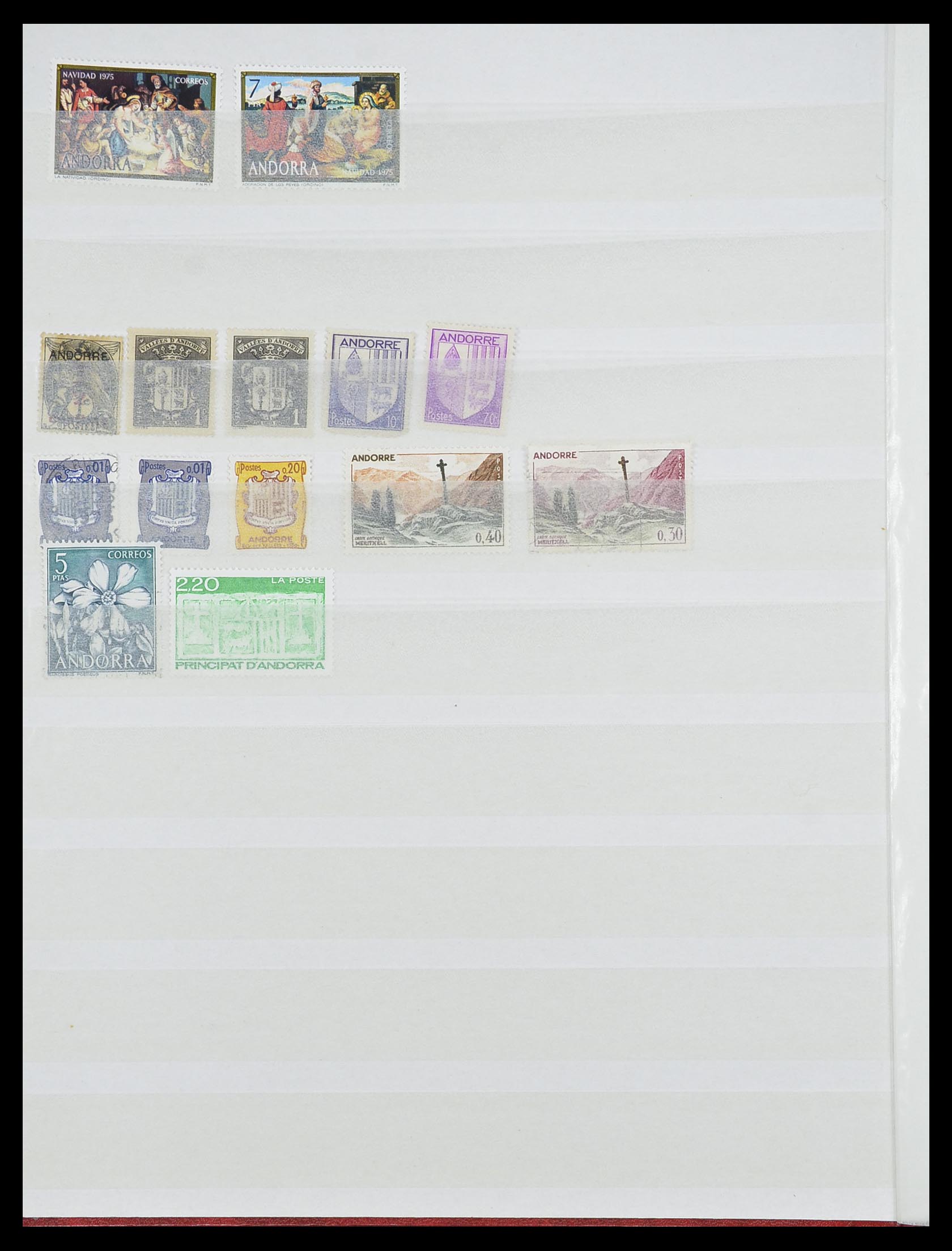 33466 011 - Postzegelverzameling 33466 Andorra 1931-1997.