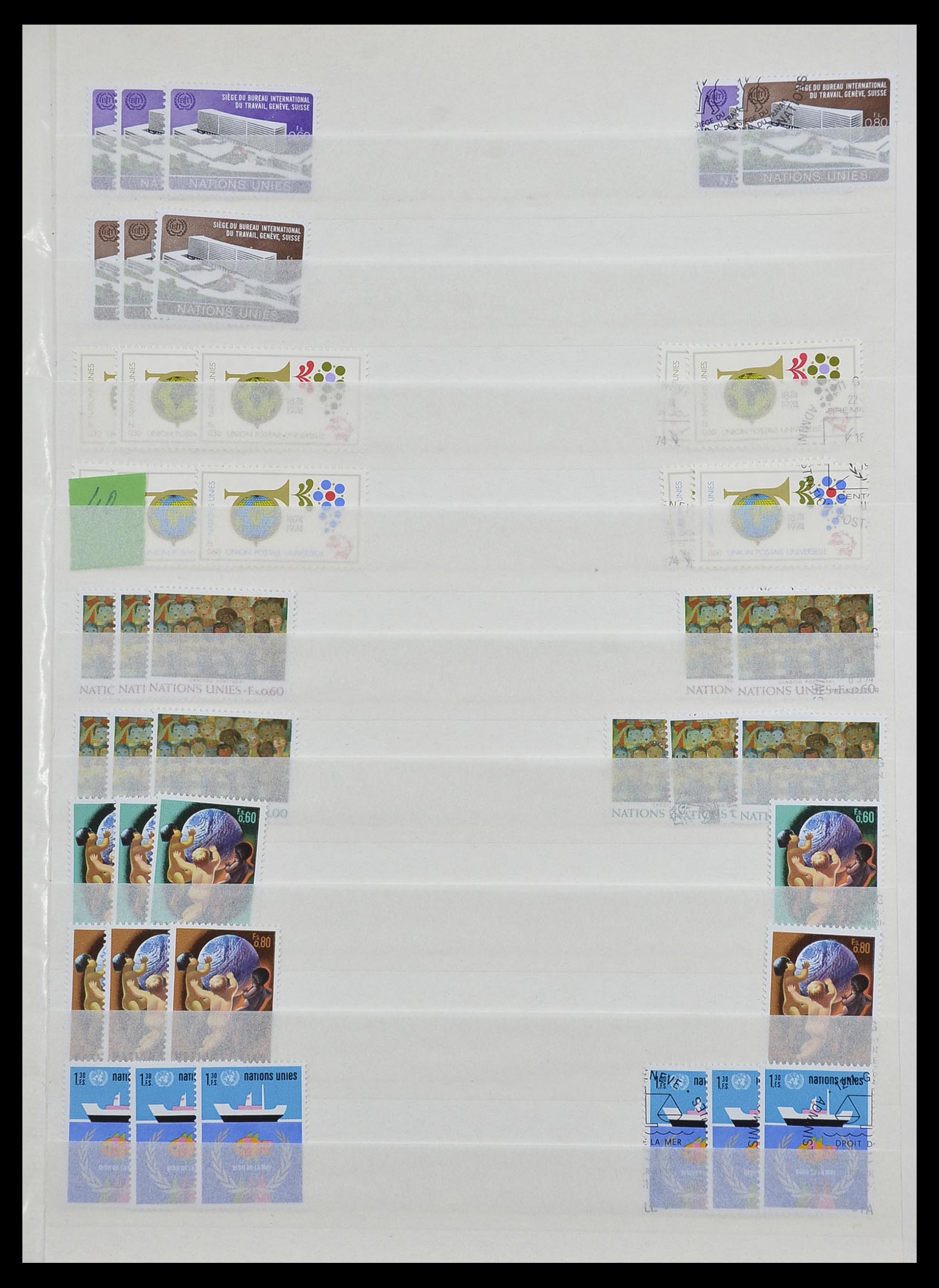 33467 005 - Stamp collection 33467 United Nations 1969-1999.