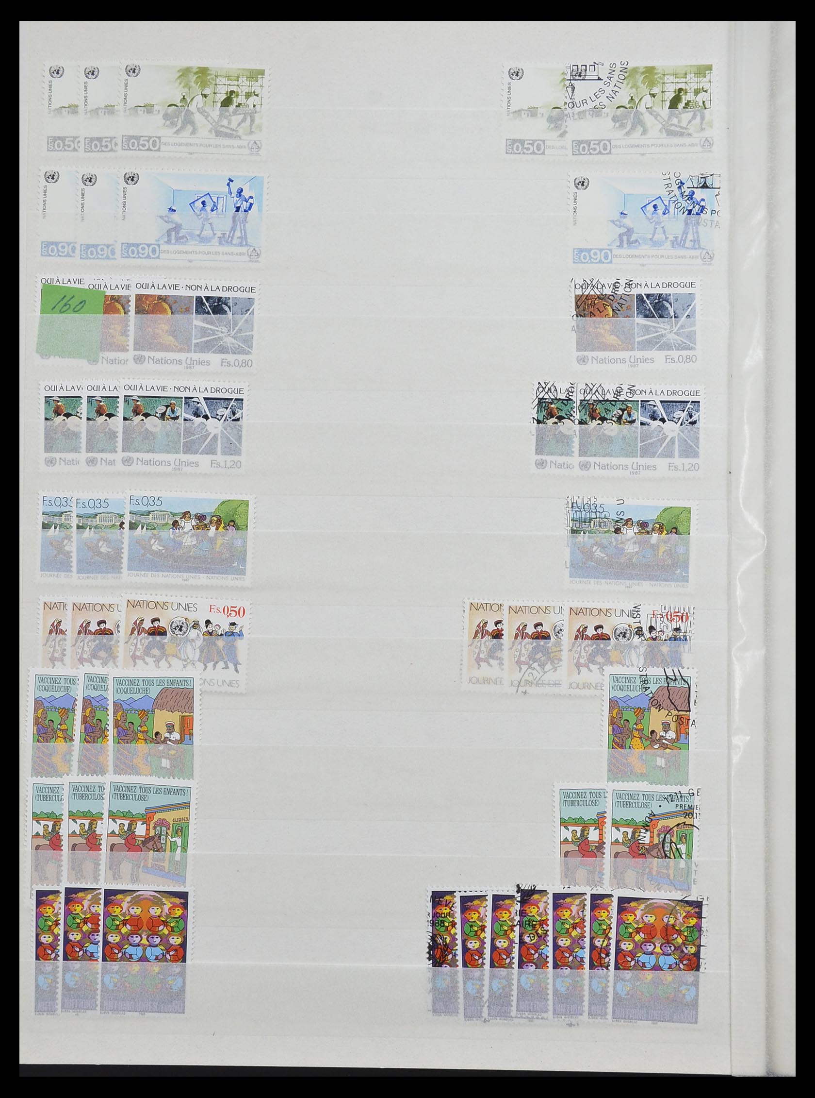 33467 018 - Postzegelverzameling 33467 Verenigde Naties 1969-1999.