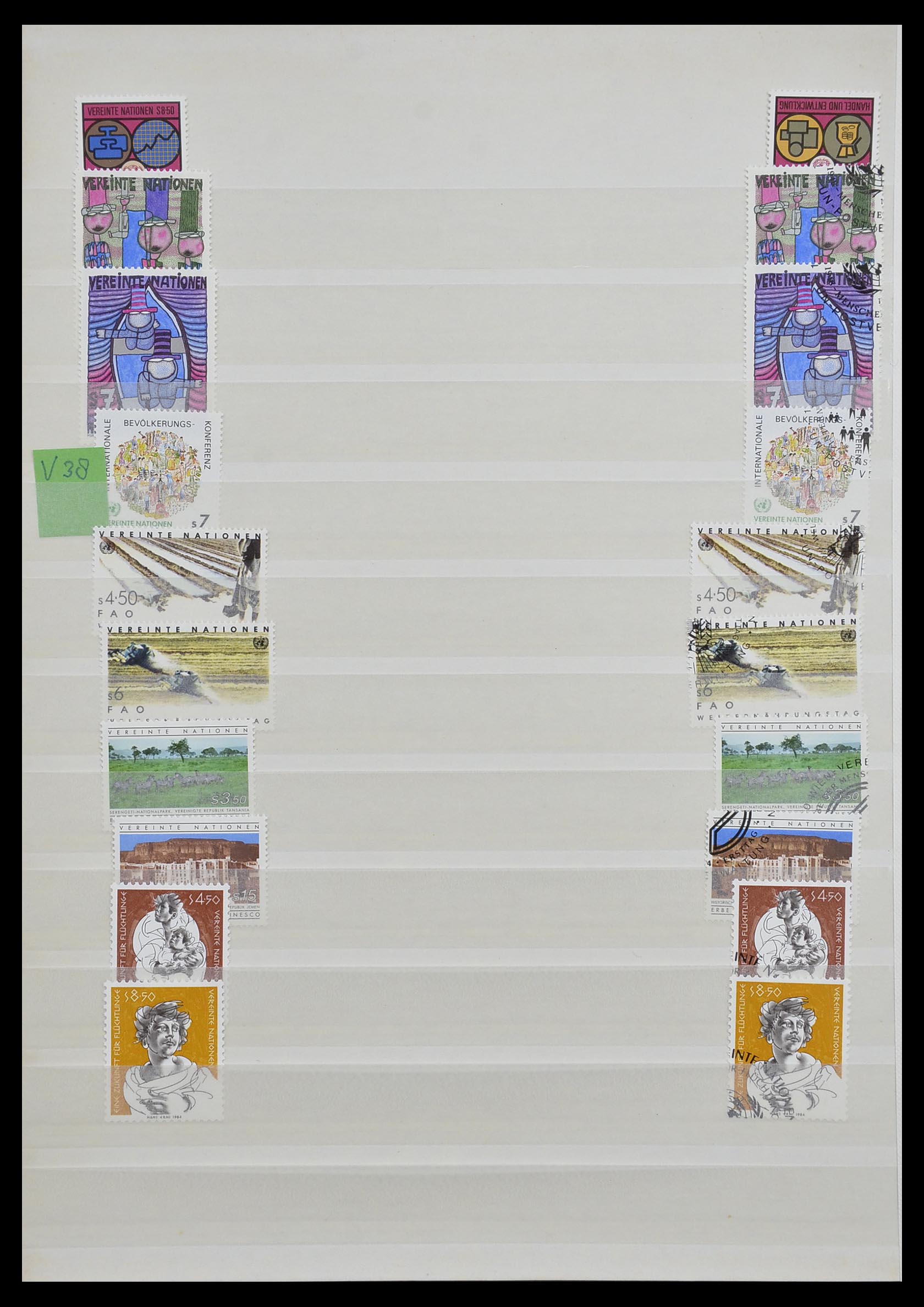 33467 049 - Postzegelverzameling 33467 Verenigde Naties 1969-1999.