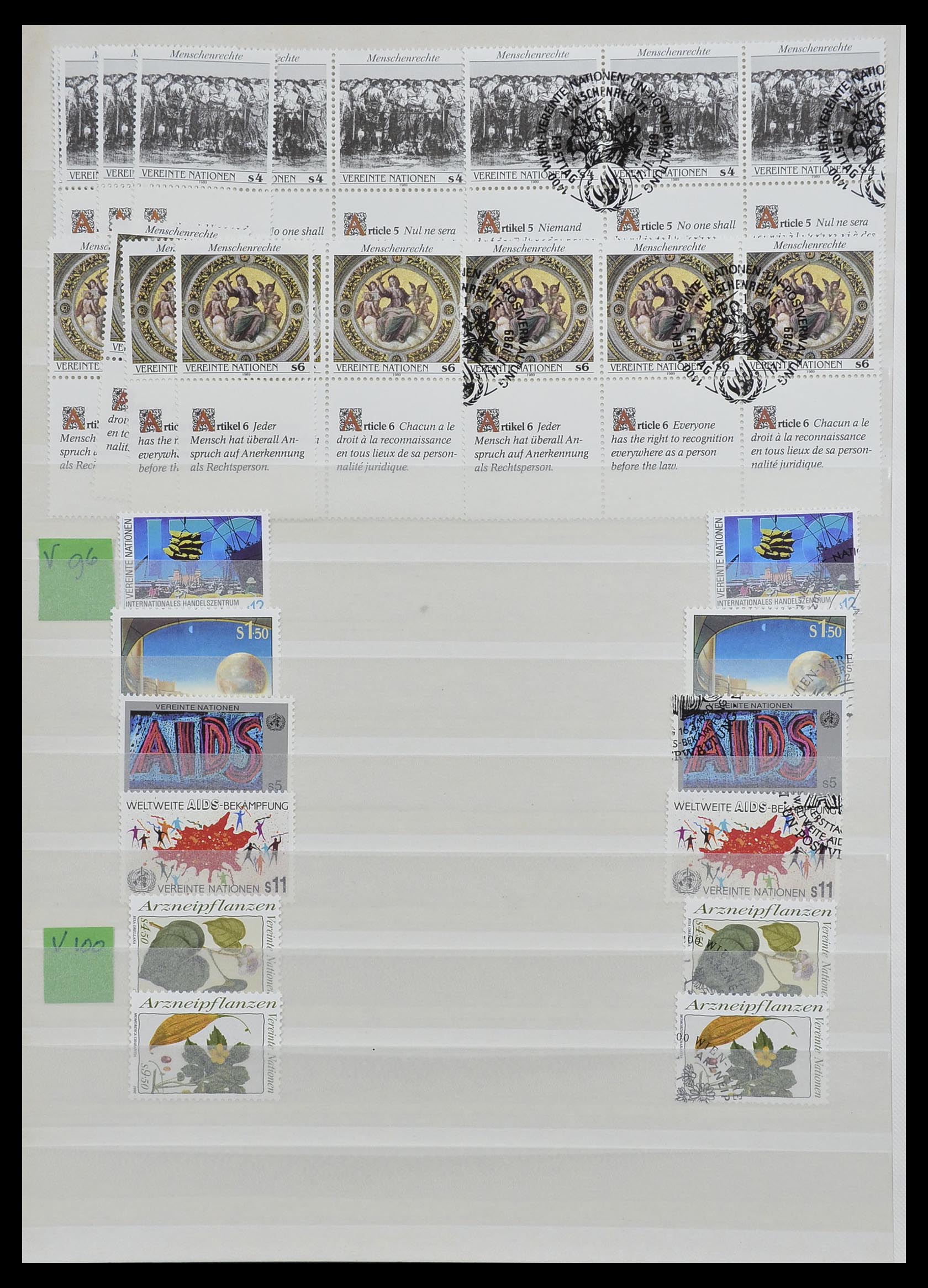 33467 055 - Postzegelverzameling 33467 Verenigde Naties 1969-1999.