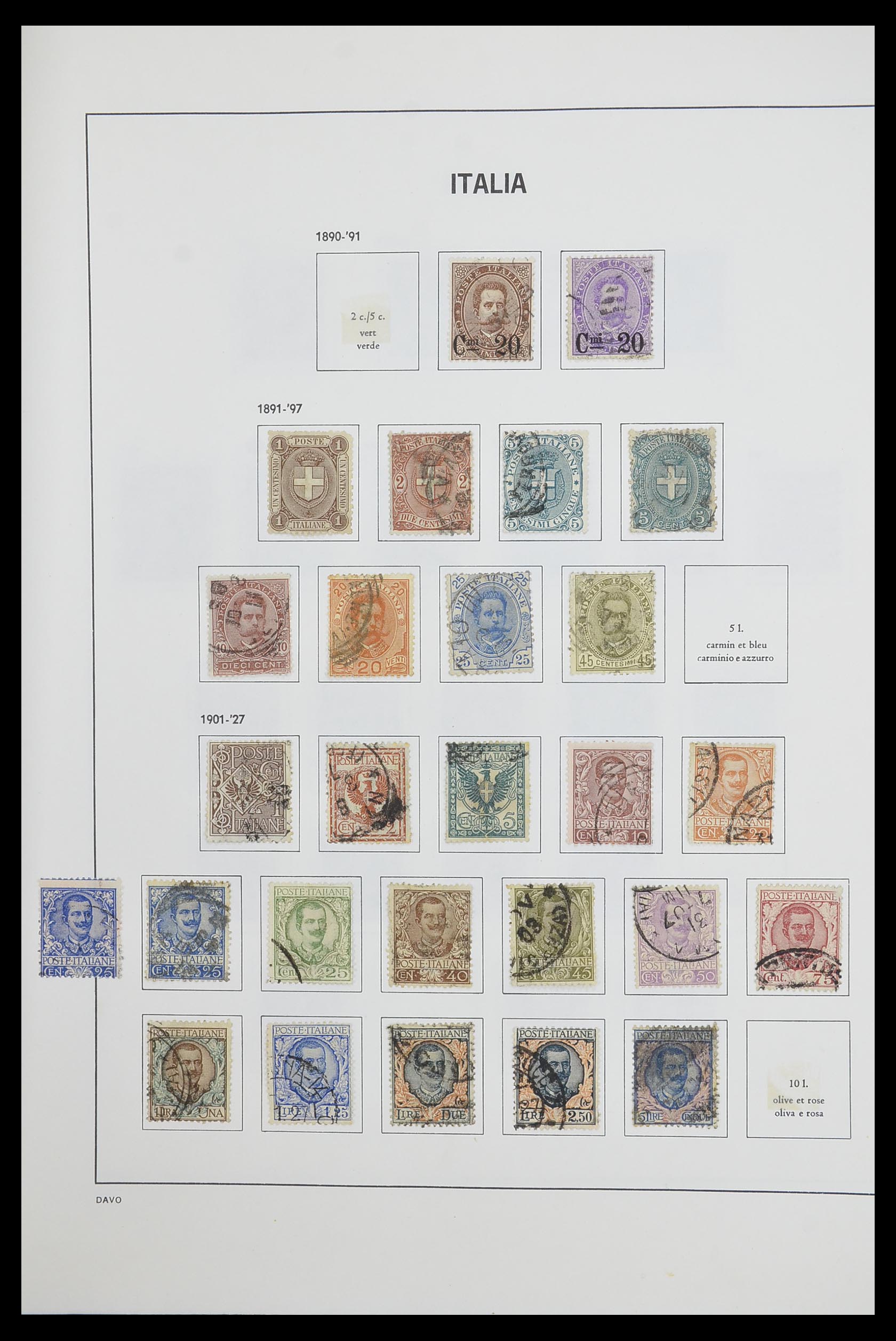 33473 004 - Postzegelverzameling 33473 Italië 1862-1984.