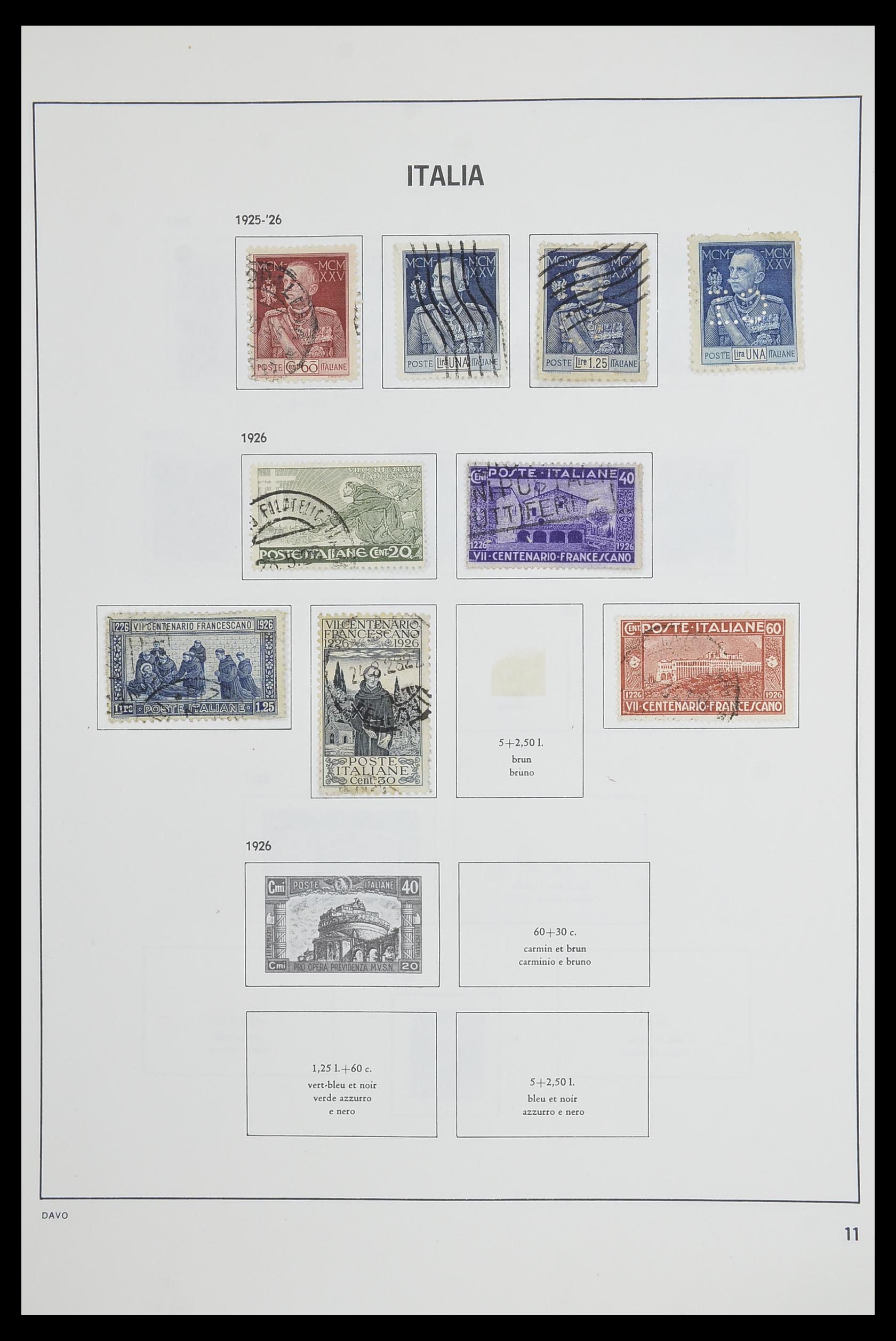 33473 011 - Postzegelverzameling 33473 Italië 1862-1984.