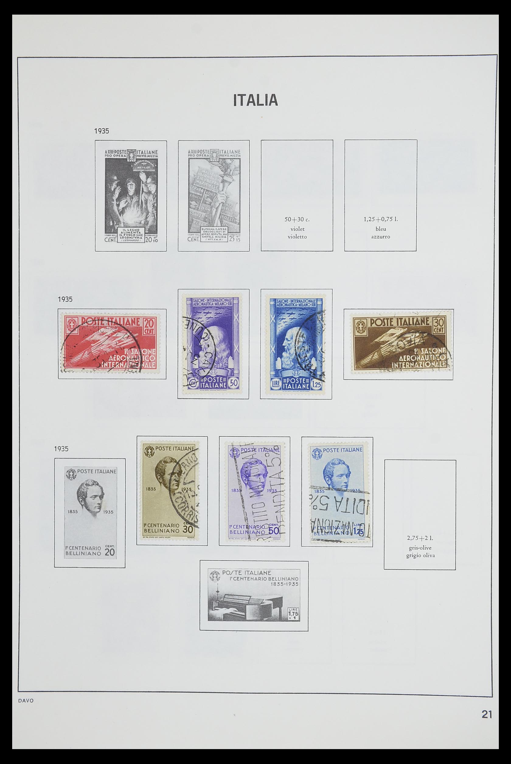 33473 021 - Stamp collection 33473 Italy 1862-1984.