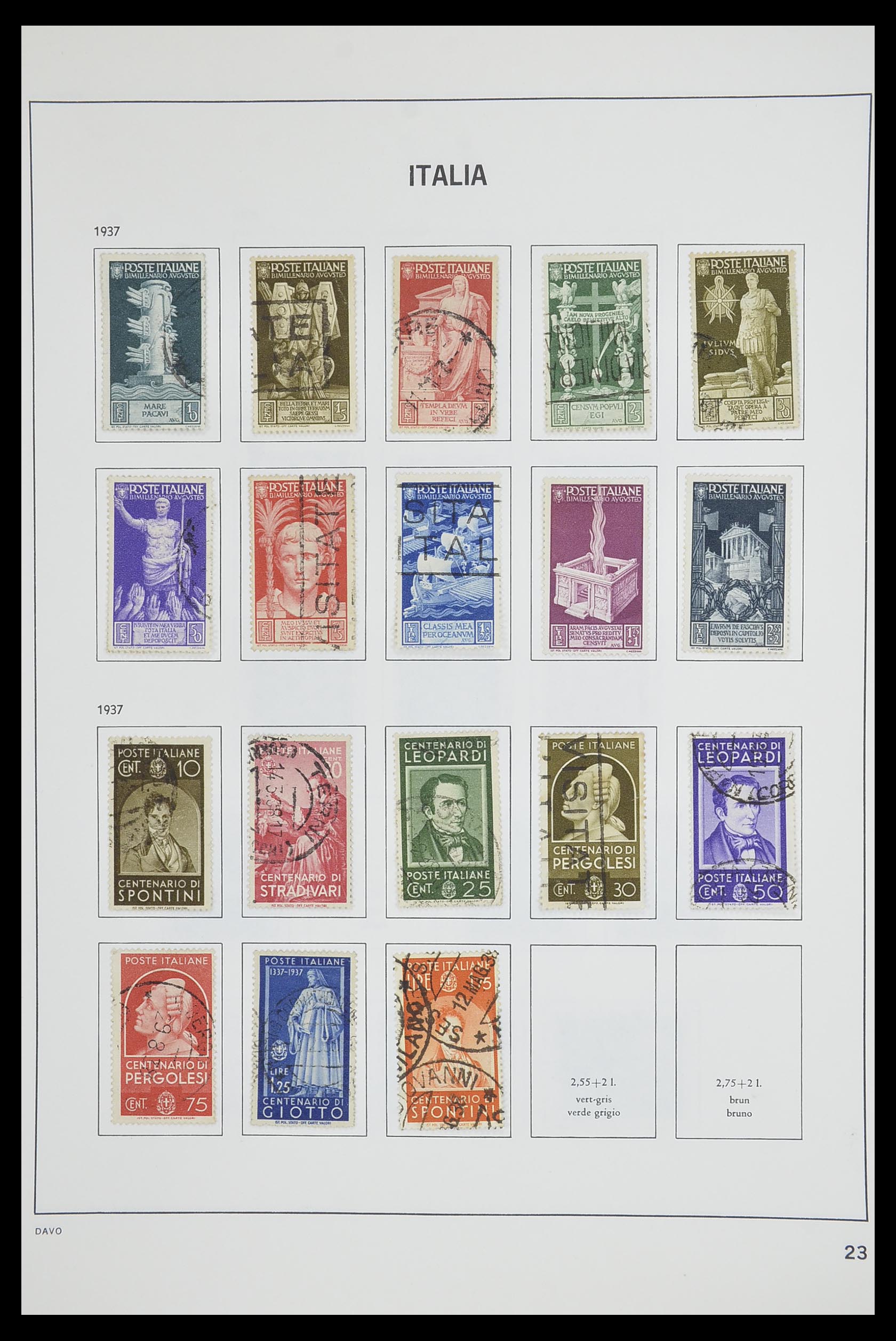 33473 023 - Stamp collection 33473 Italy 1862-1984.