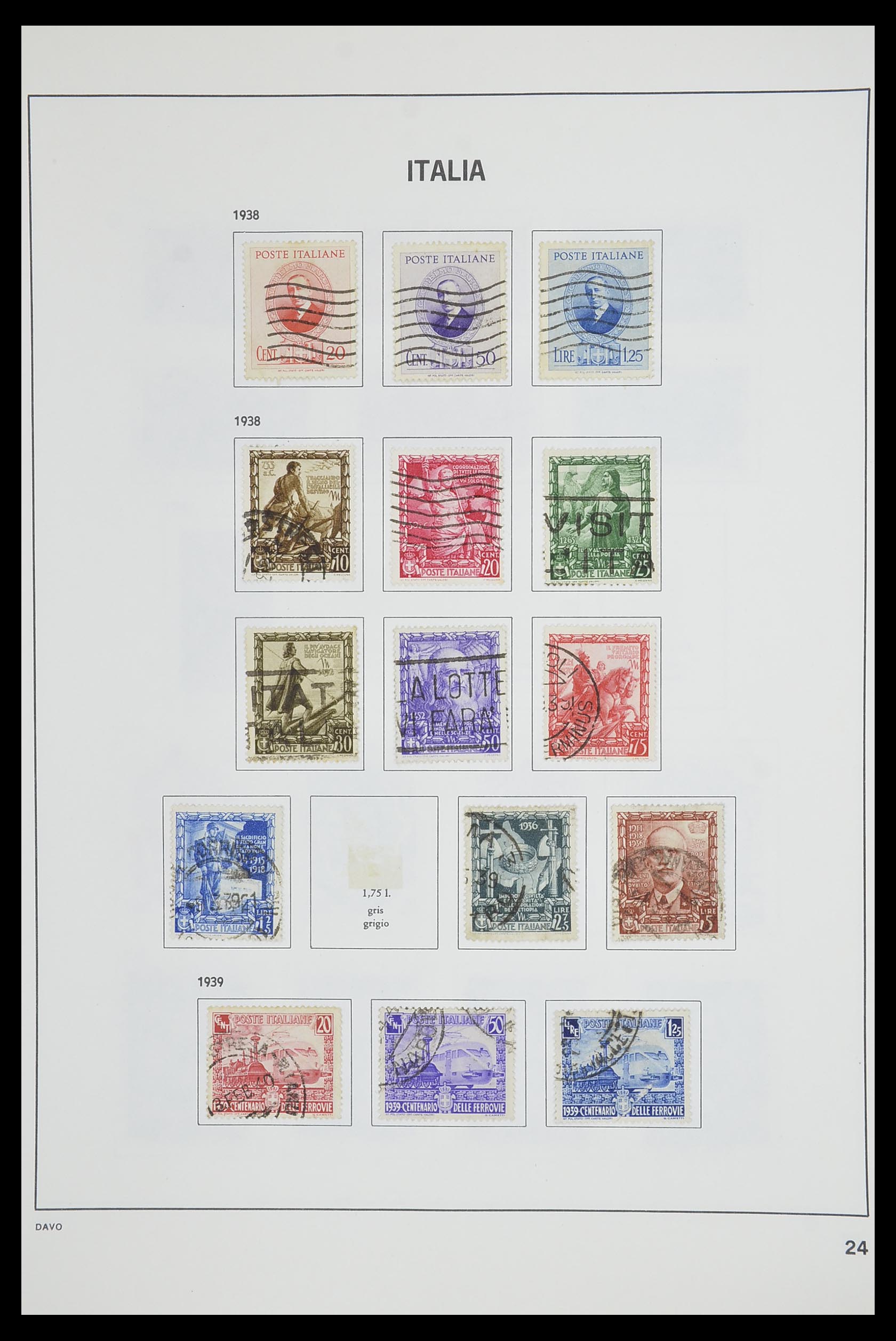 33473 024 - Stamp collection 33473 Italy 1862-1984.