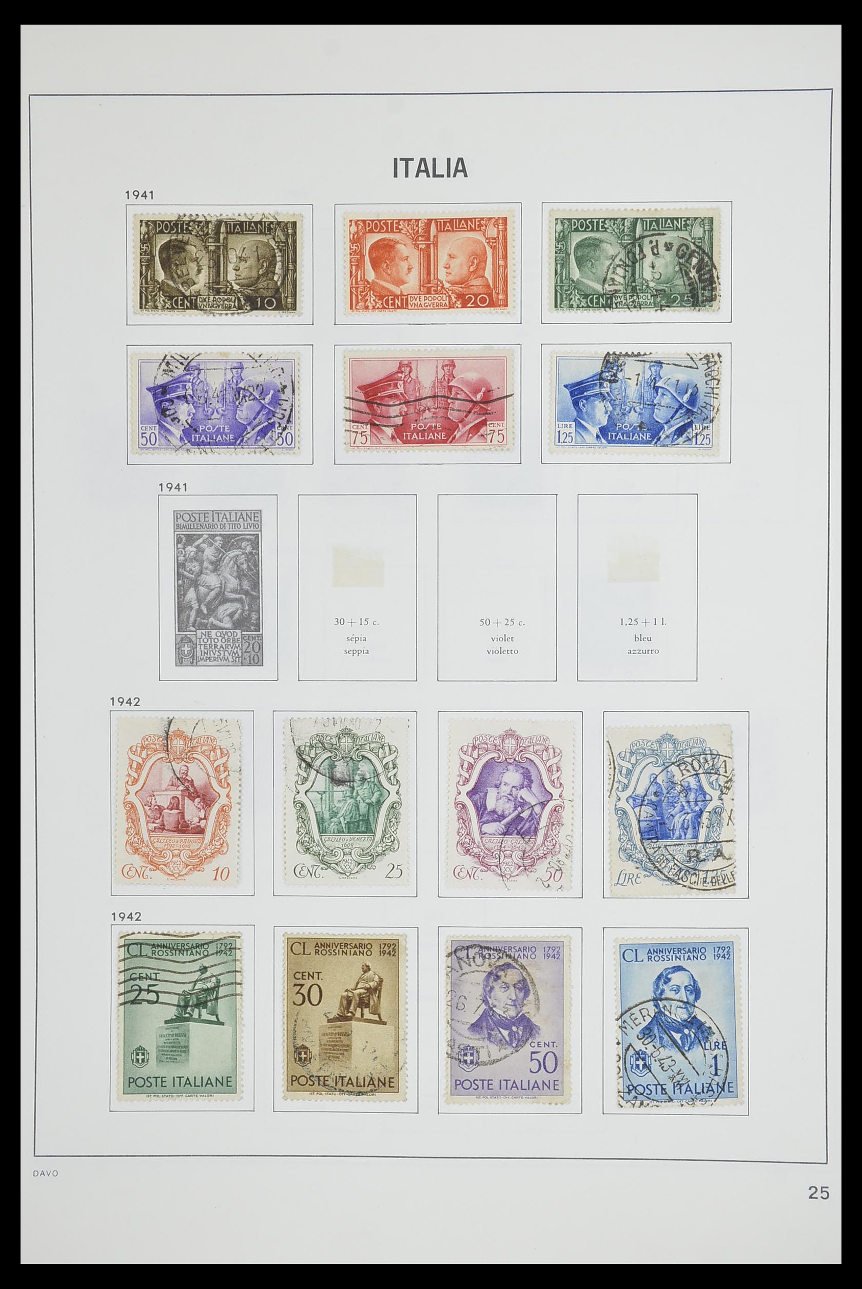 33473 025 - Stamp collection 33473 Italy 1862-1984.