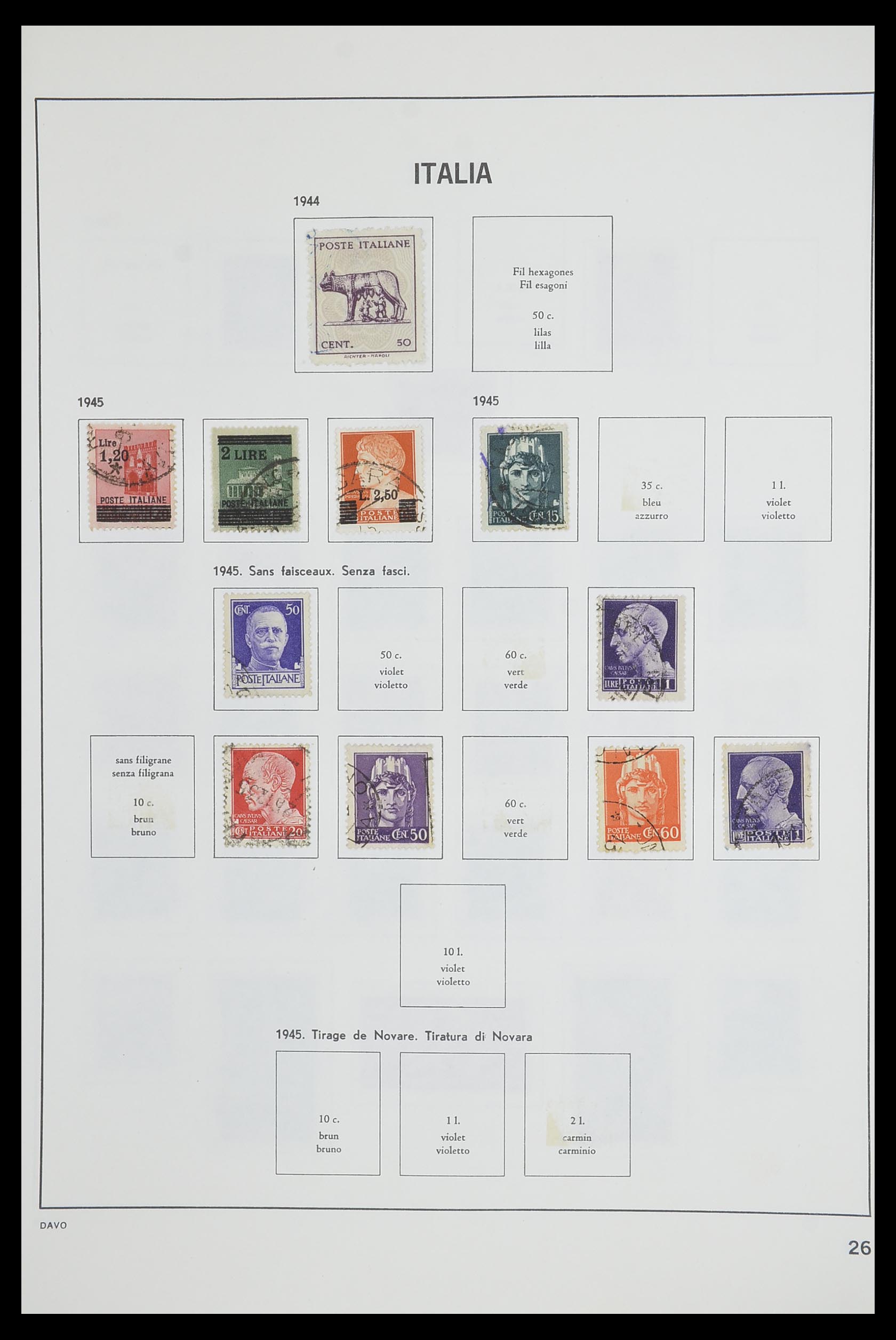 33473 026 - Stamp collection 33473 Italy 1862-1984.