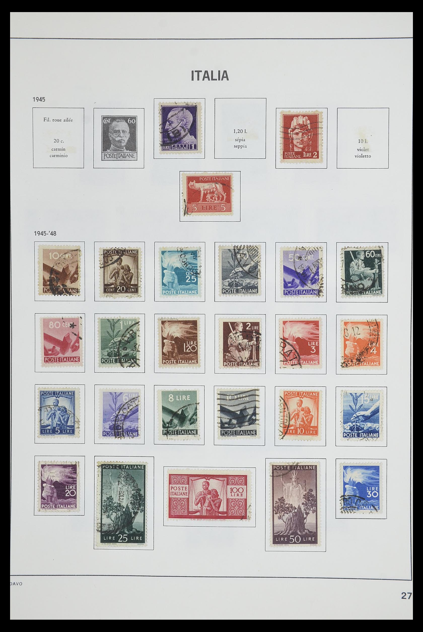 33473 027 - Stamp collection 33473 Italy 1862-1984.