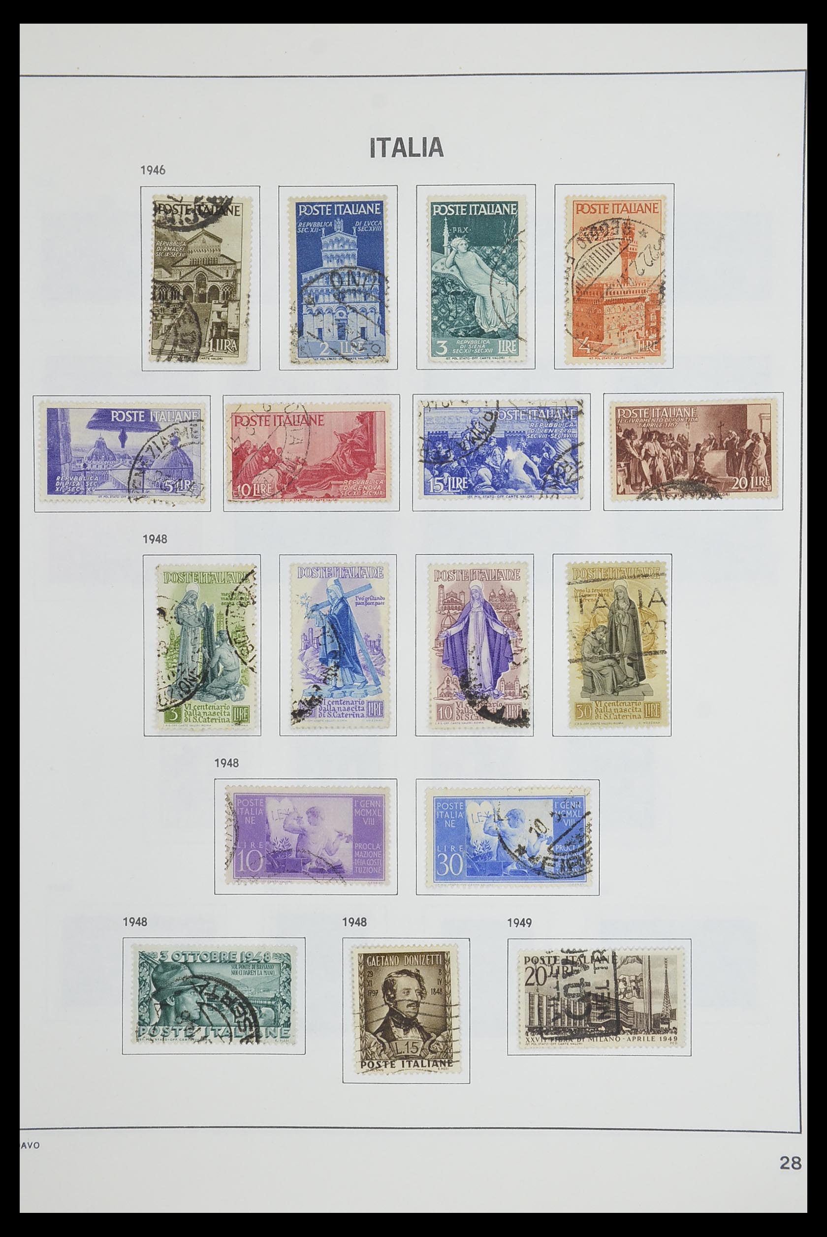 33473 028 - Stamp collection 33473 Italy 1862-1984.