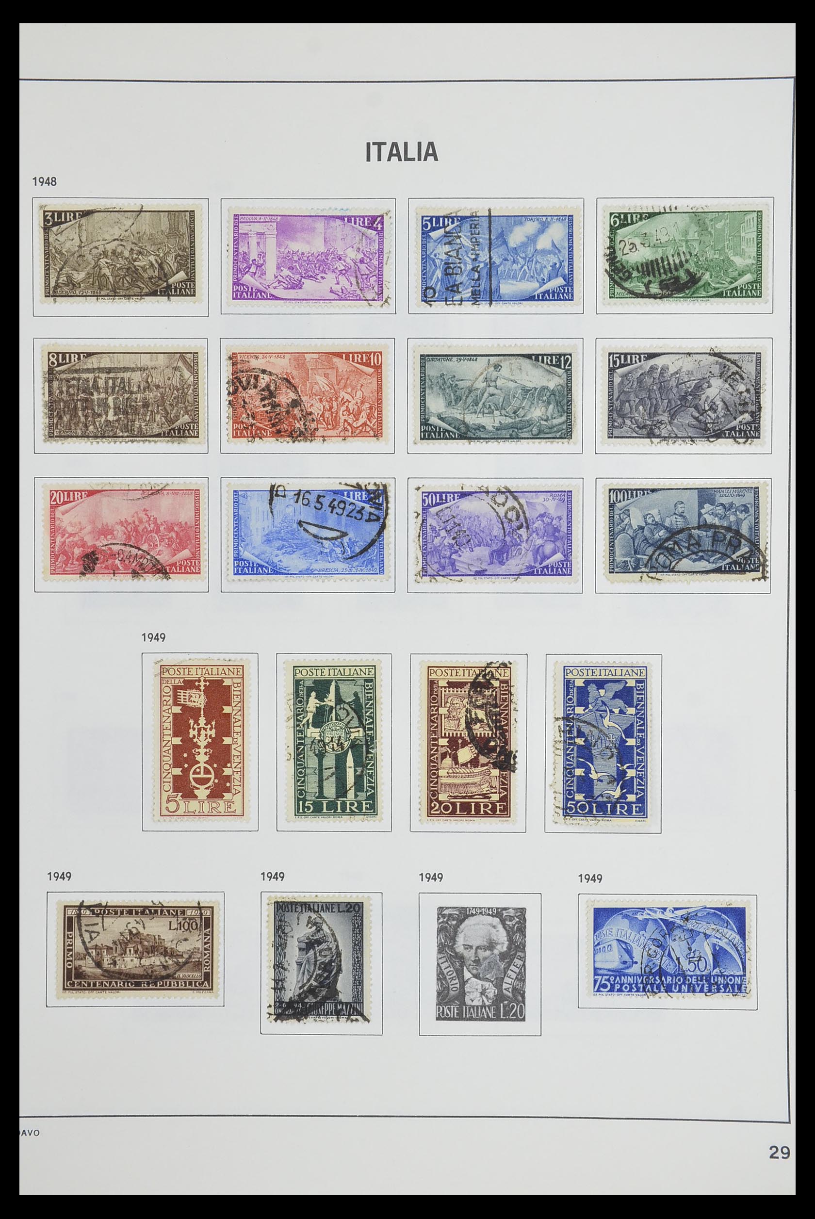 33473 029 - Stamp collection 33473 Italy 1862-1984.