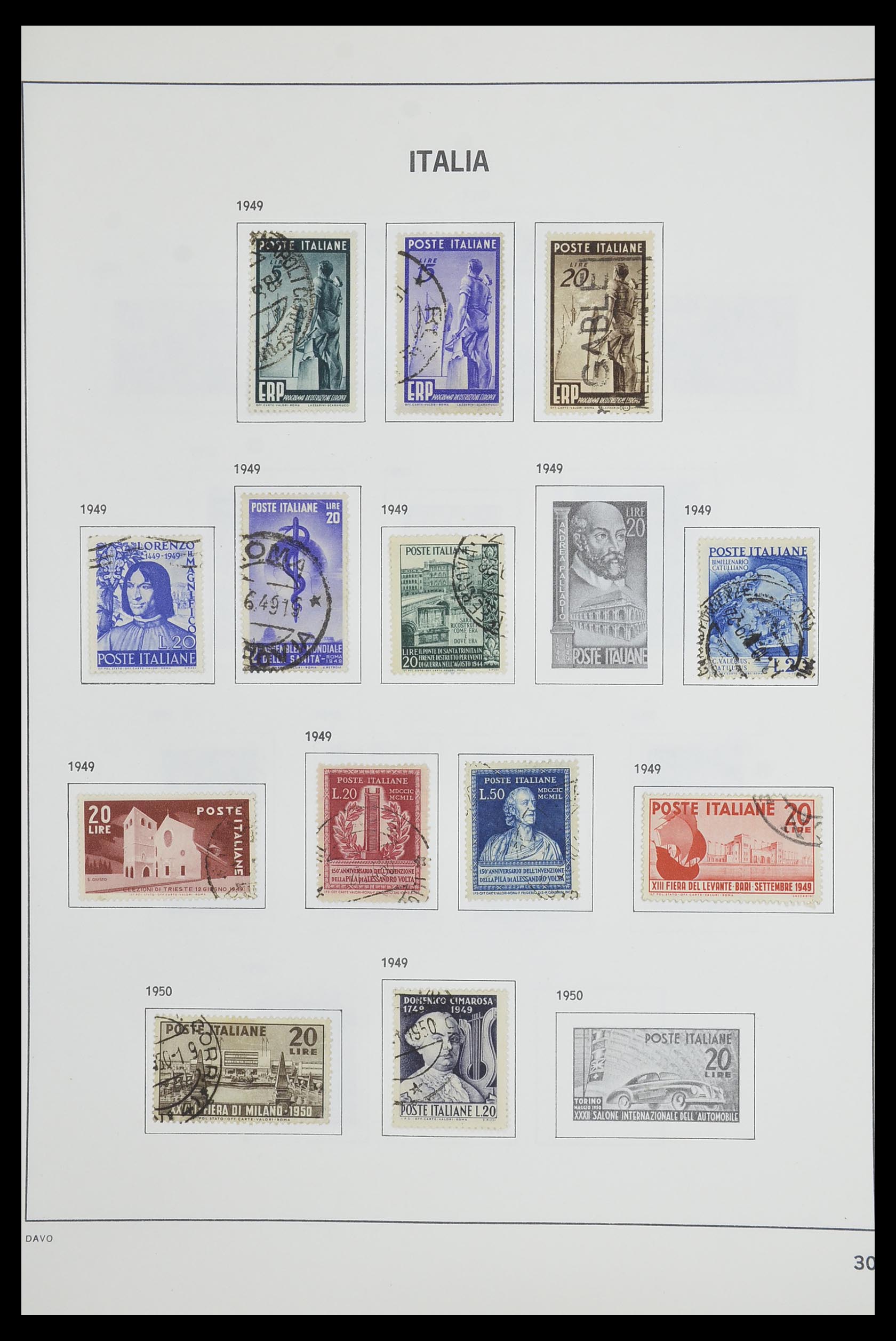 33473 030 - Stamp collection 33473 Italy 1862-1984.