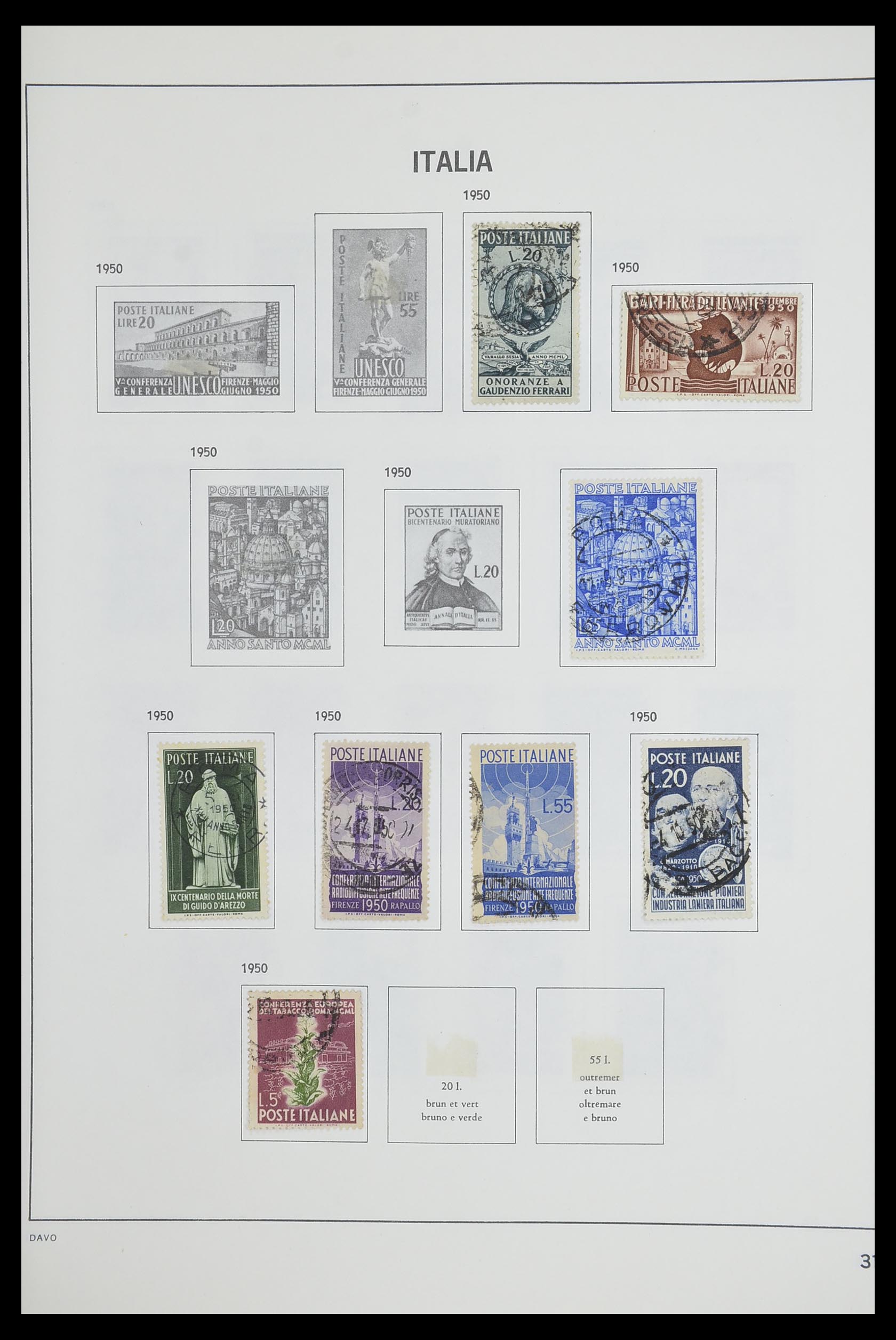 33473 031 - Stamp collection 33473 Italy 1862-1984.