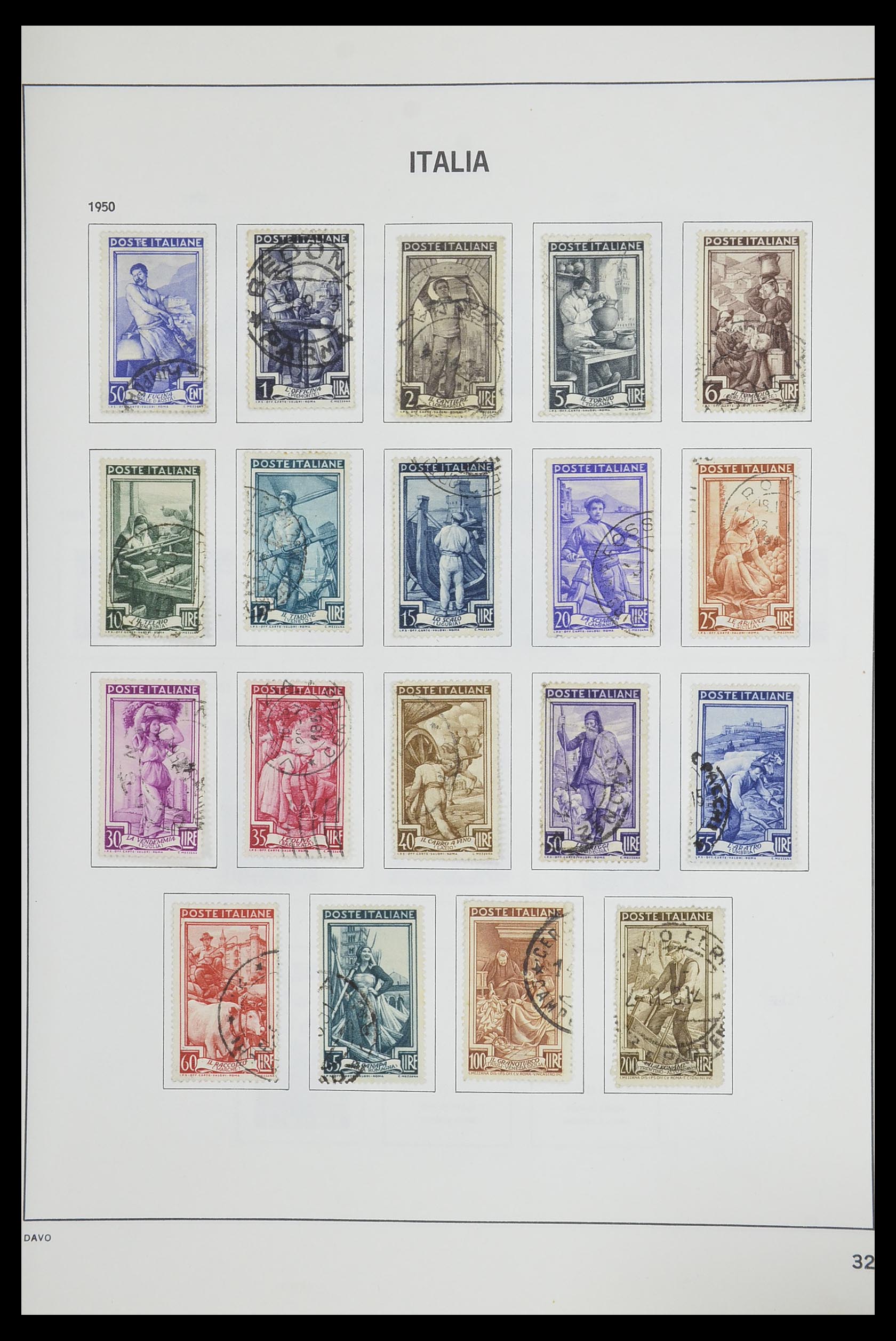 33473 032 - Stamp collection 33473 Italy 1862-1984.