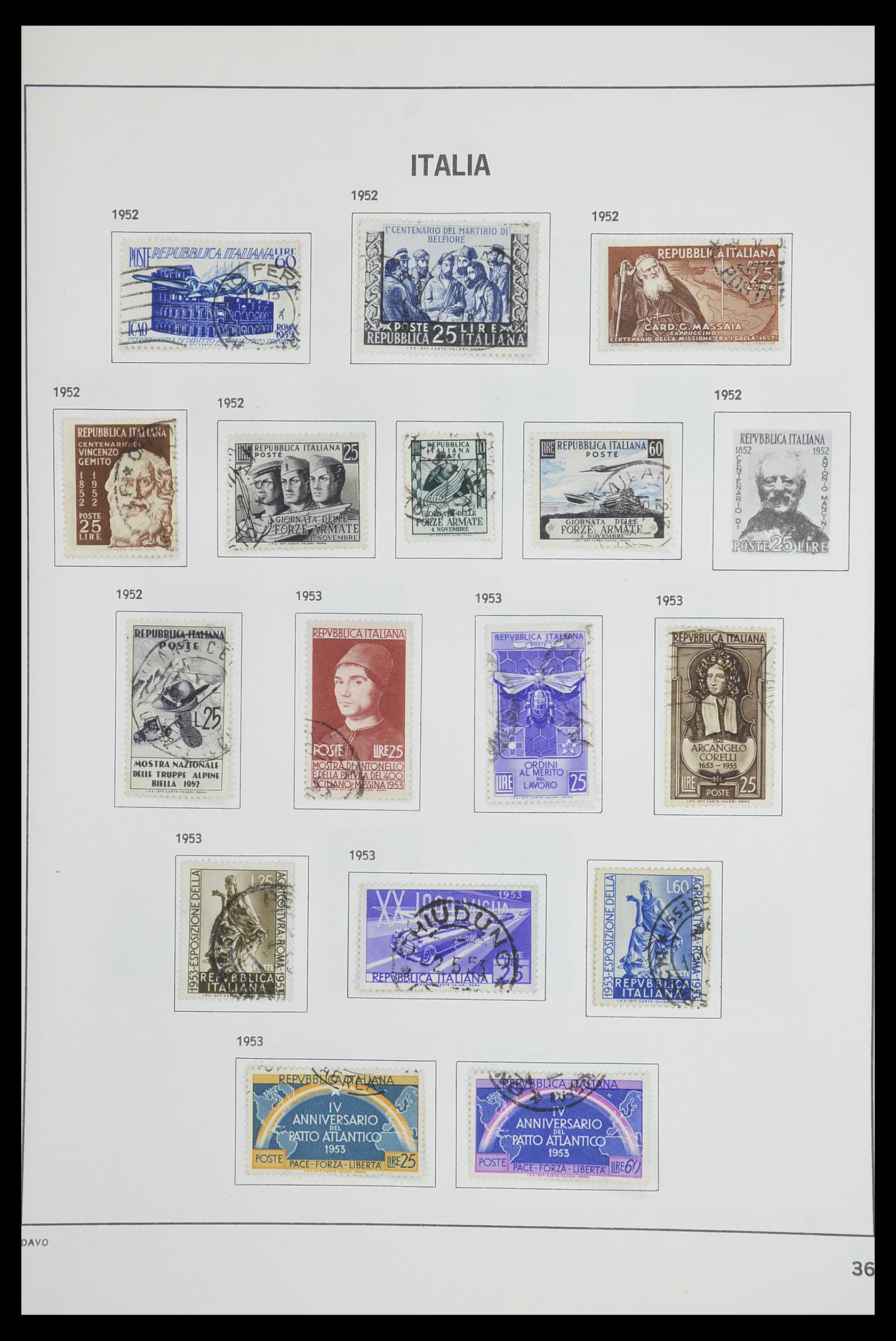 33473 036 - Stamp collection 33473 Italy 1862-1984.