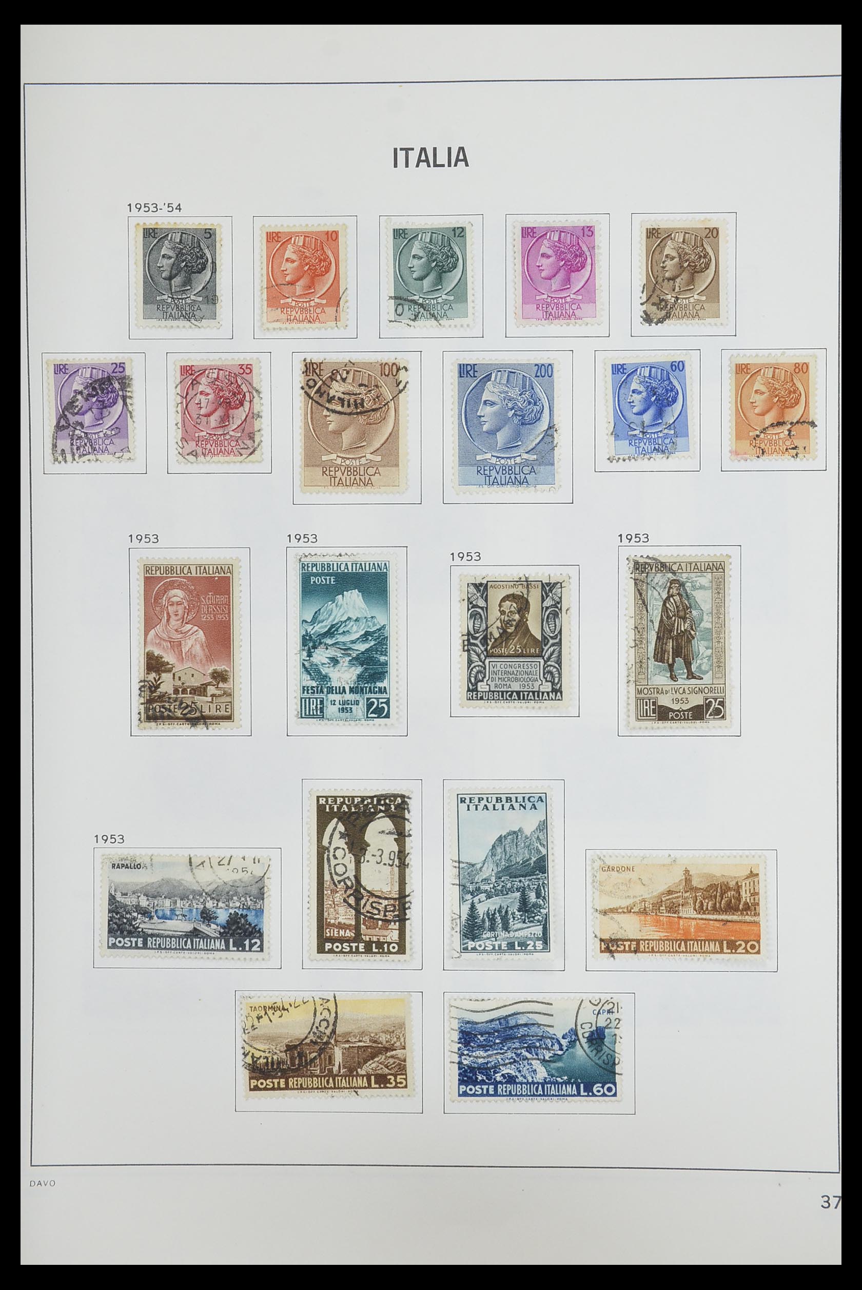 33473 037 - Stamp collection 33473 Italy 1862-1984.