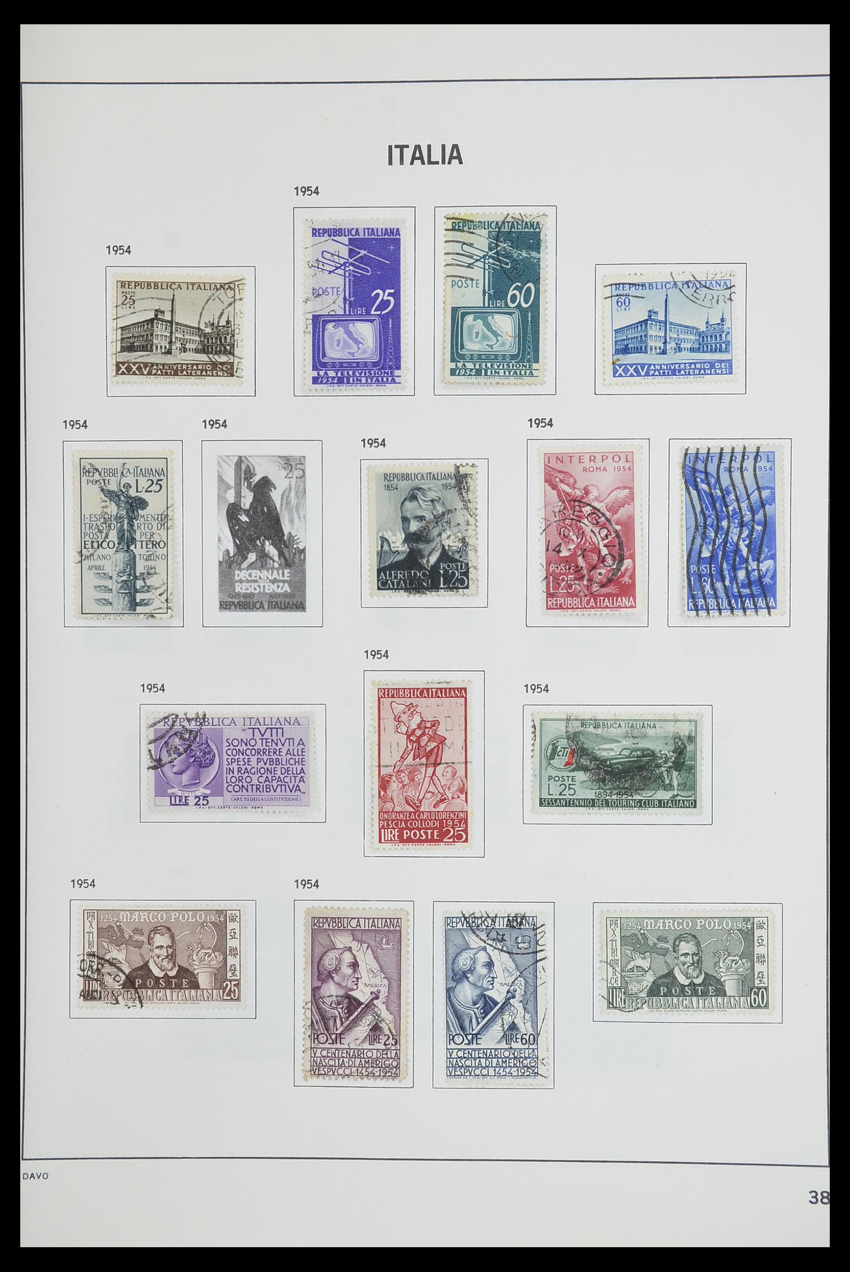 33473 038 - Stamp collection 33473 Italy 1862-1984.