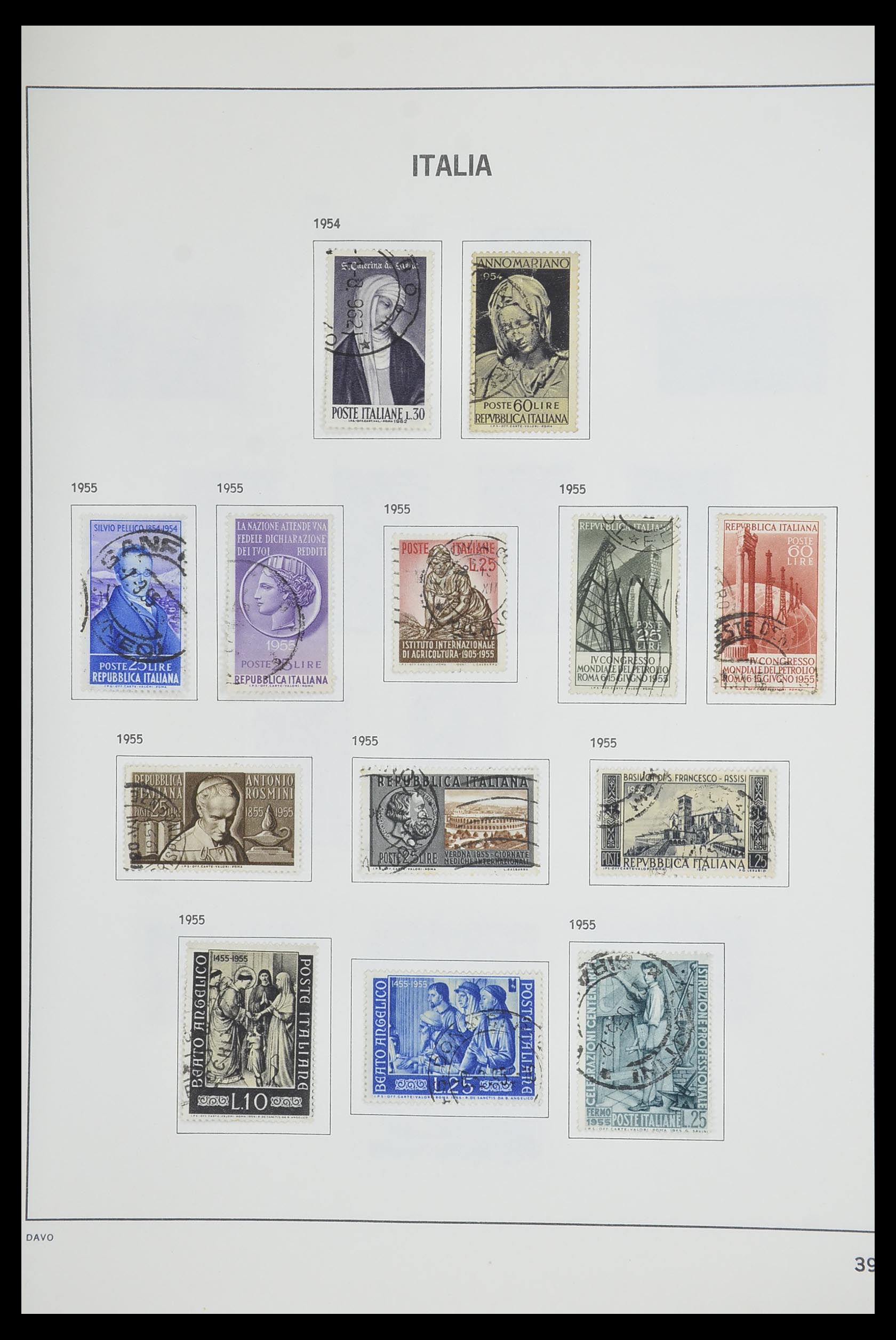 33473 039 - Stamp collection 33473 Italy 1862-1984.