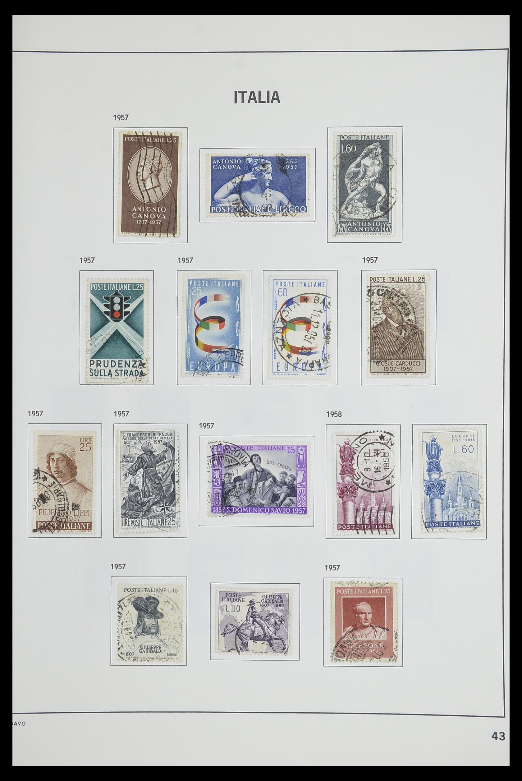 33473 043 - Stamp collection 33473 Italy 1862-1984.