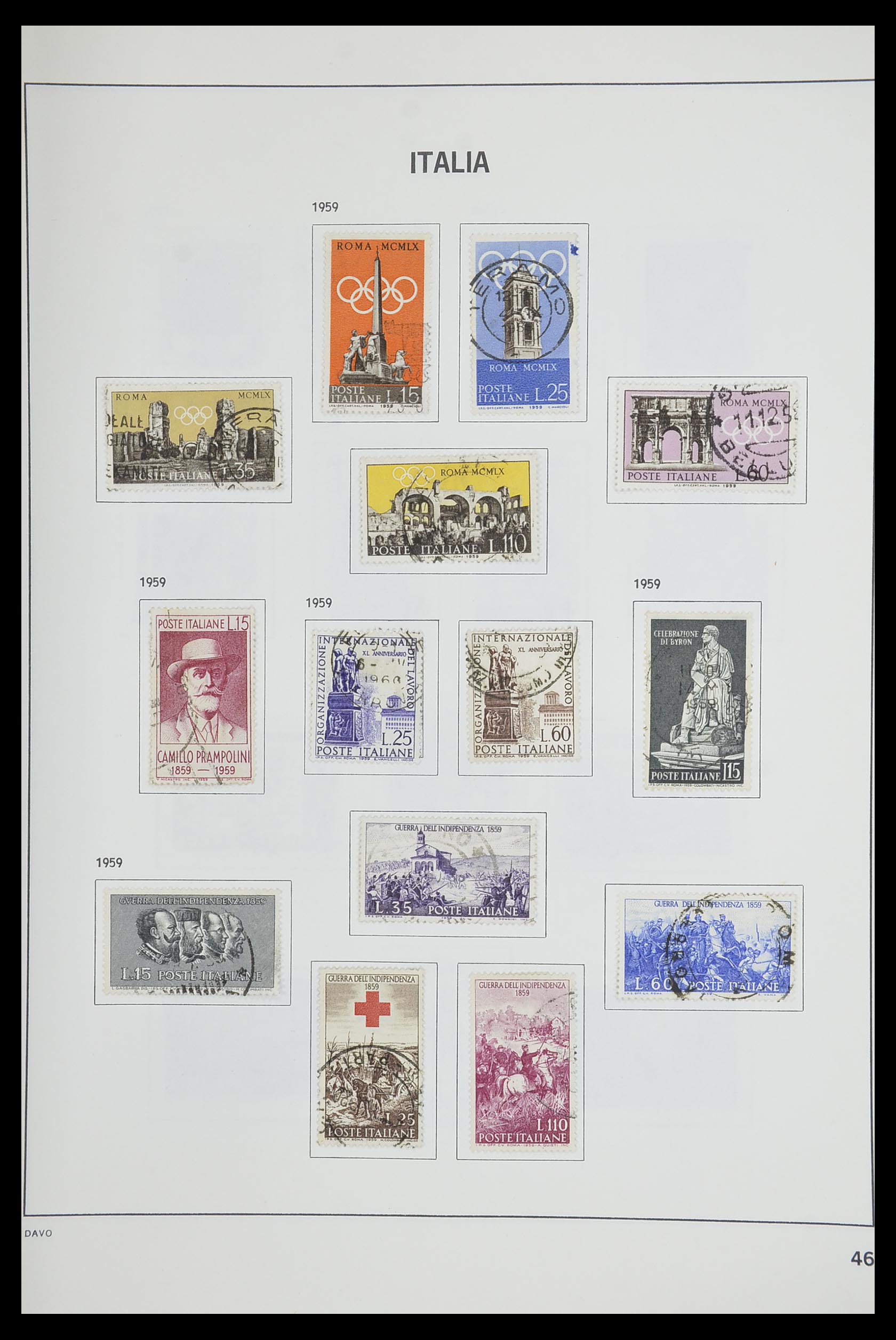 33473 046 - Stamp collection 33473 Italy 1862-1984.
