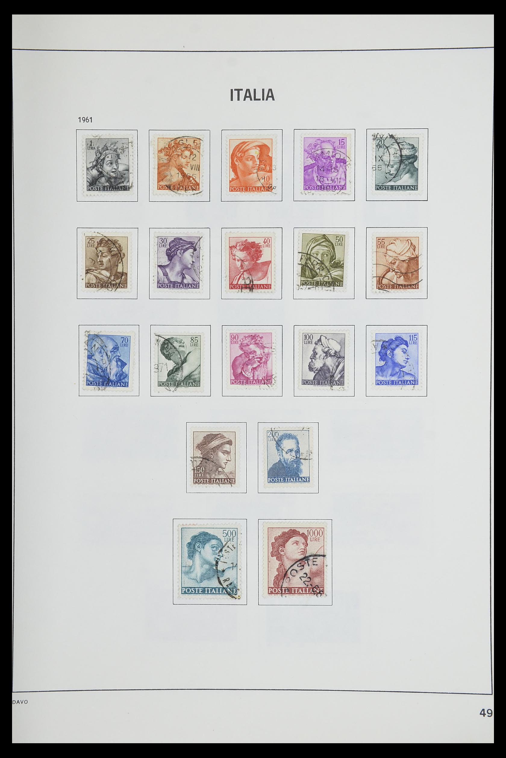 33473 049 - Stamp collection 33473 Italy 1862-1984.
