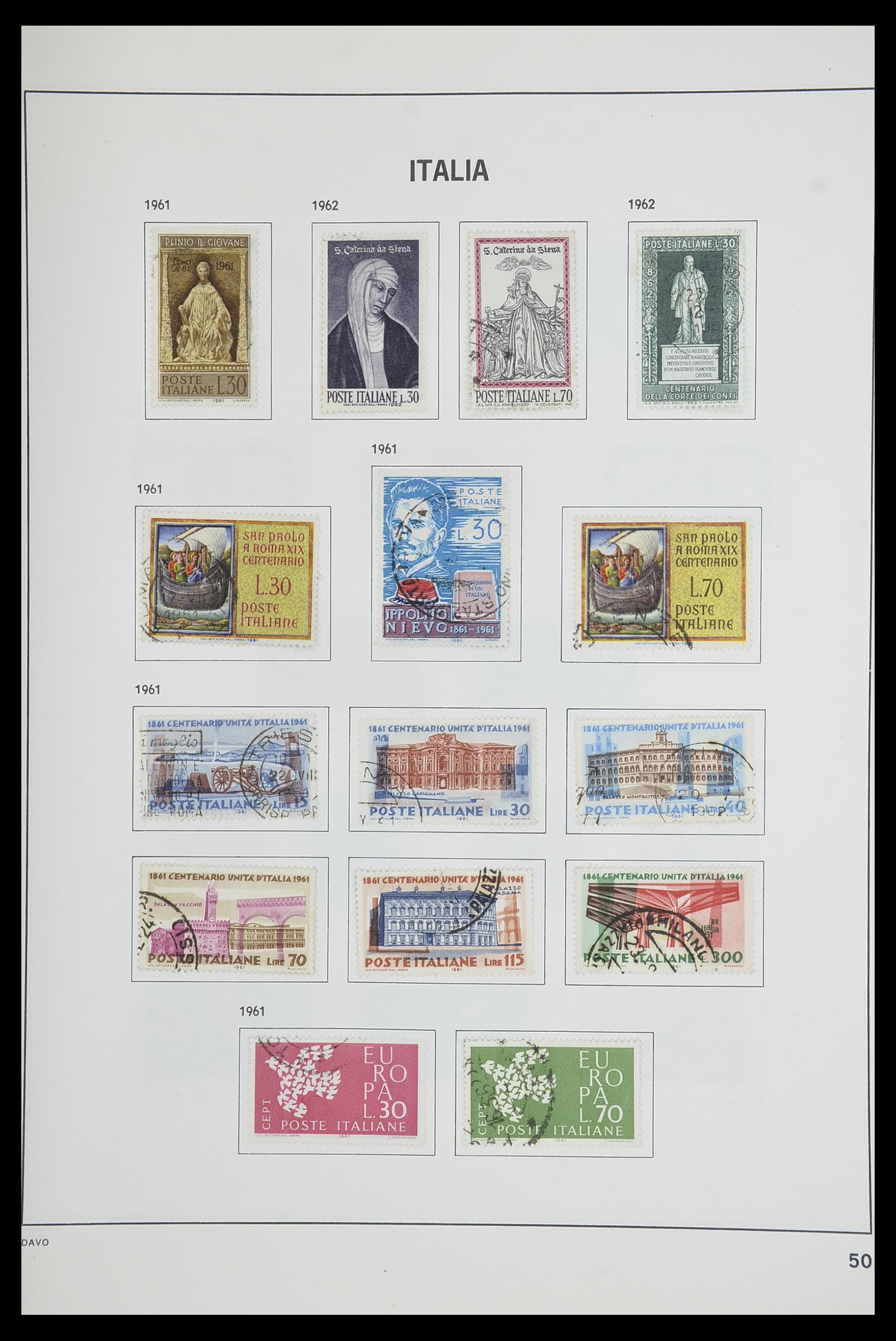 33473 050 - Stamp collection 33473 Italy 1862-1984.
