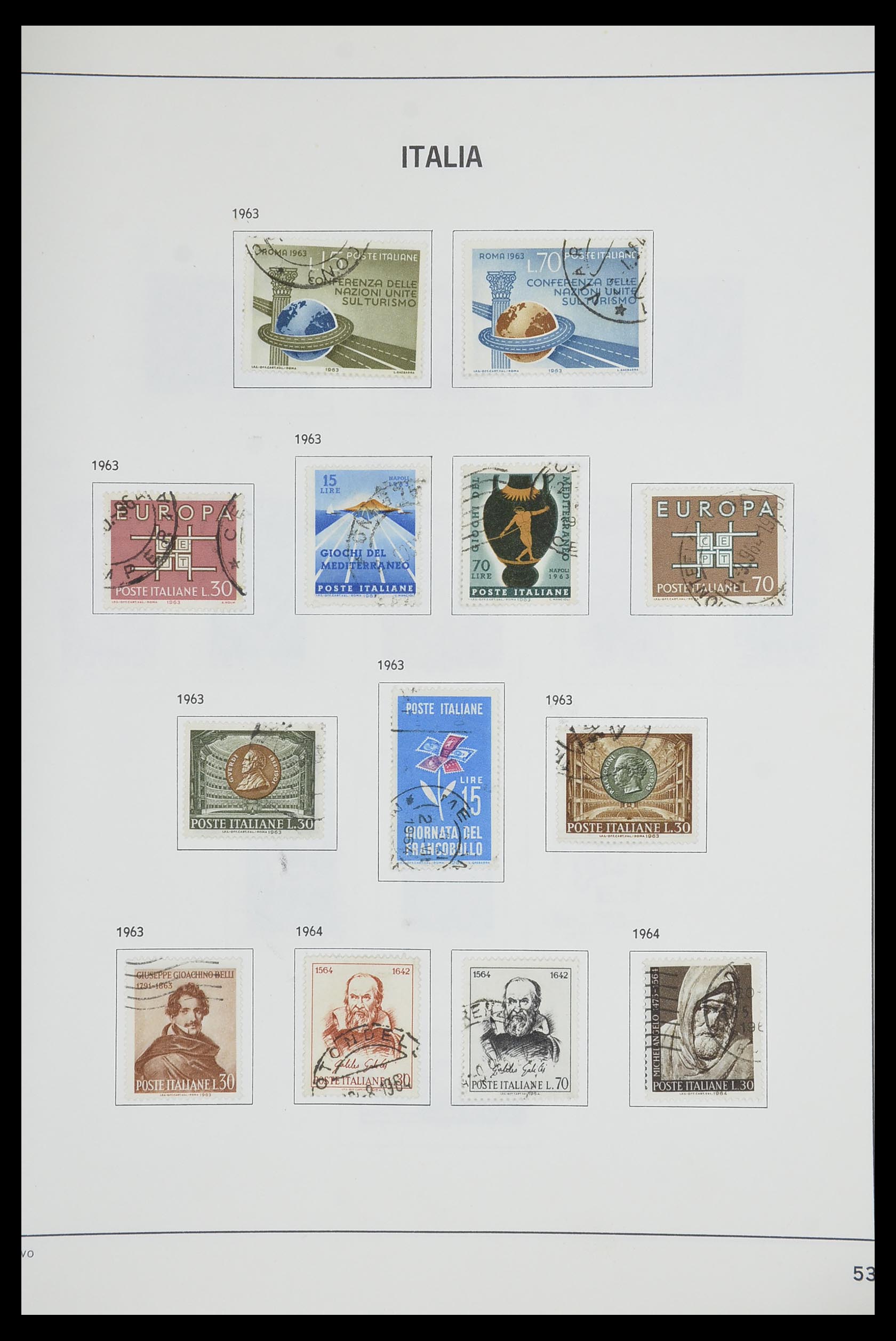 33473 053 - Stamp collection 33473 Italy 1862-1984.