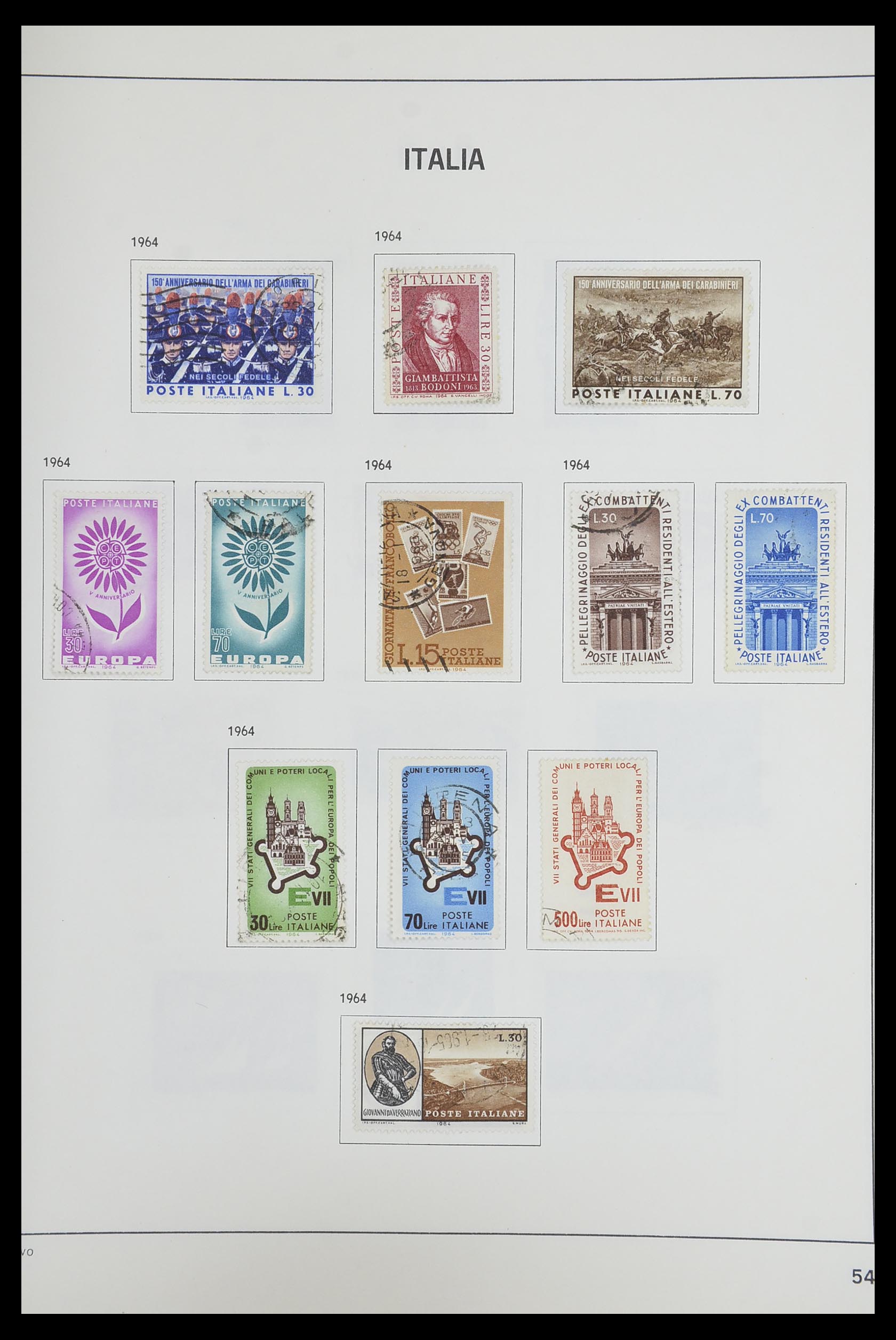 33473 054 - Stamp collection 33473 Italy 1862-1984.