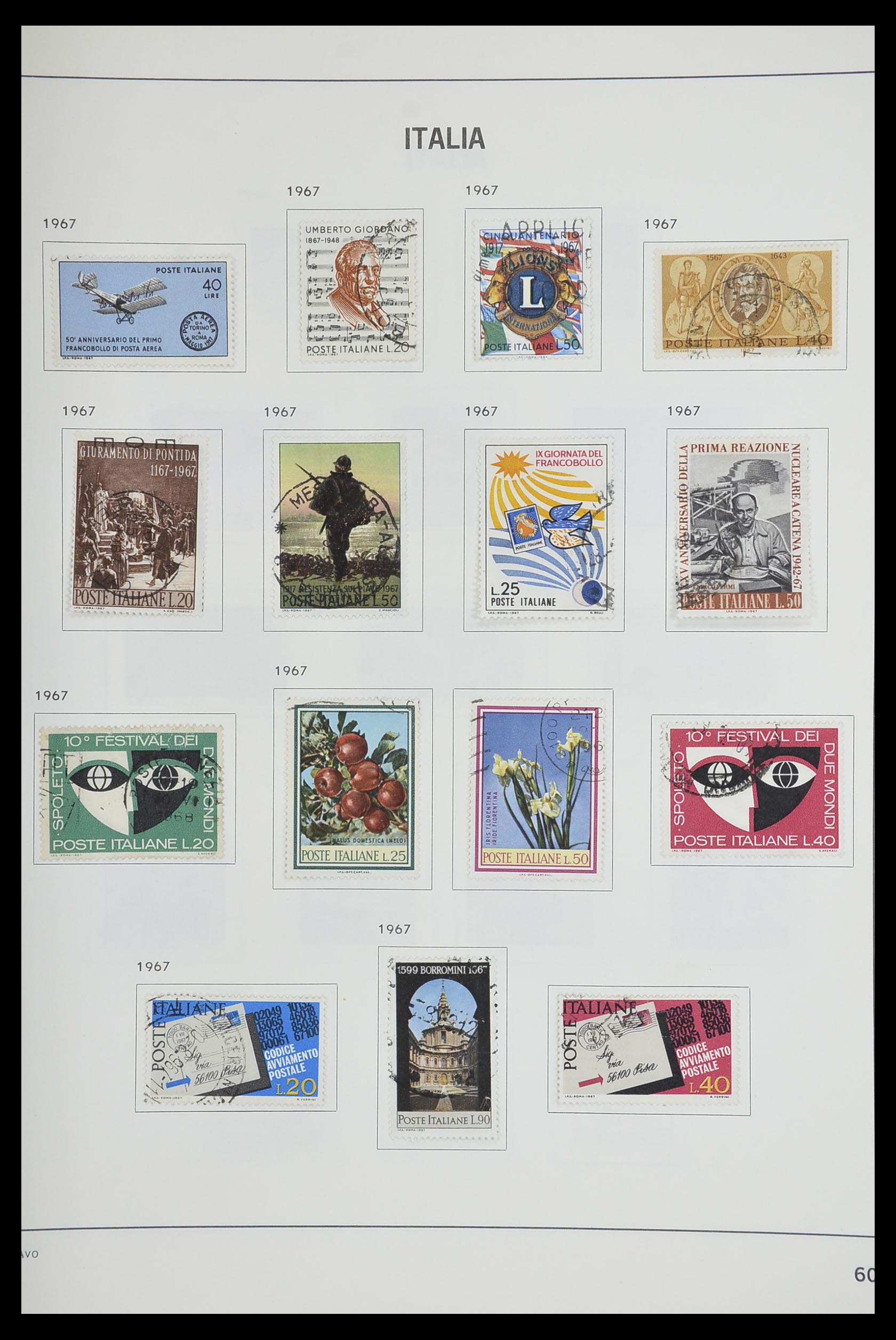 33473 060 - Stamp collection 33473 Italy 1862-1984.