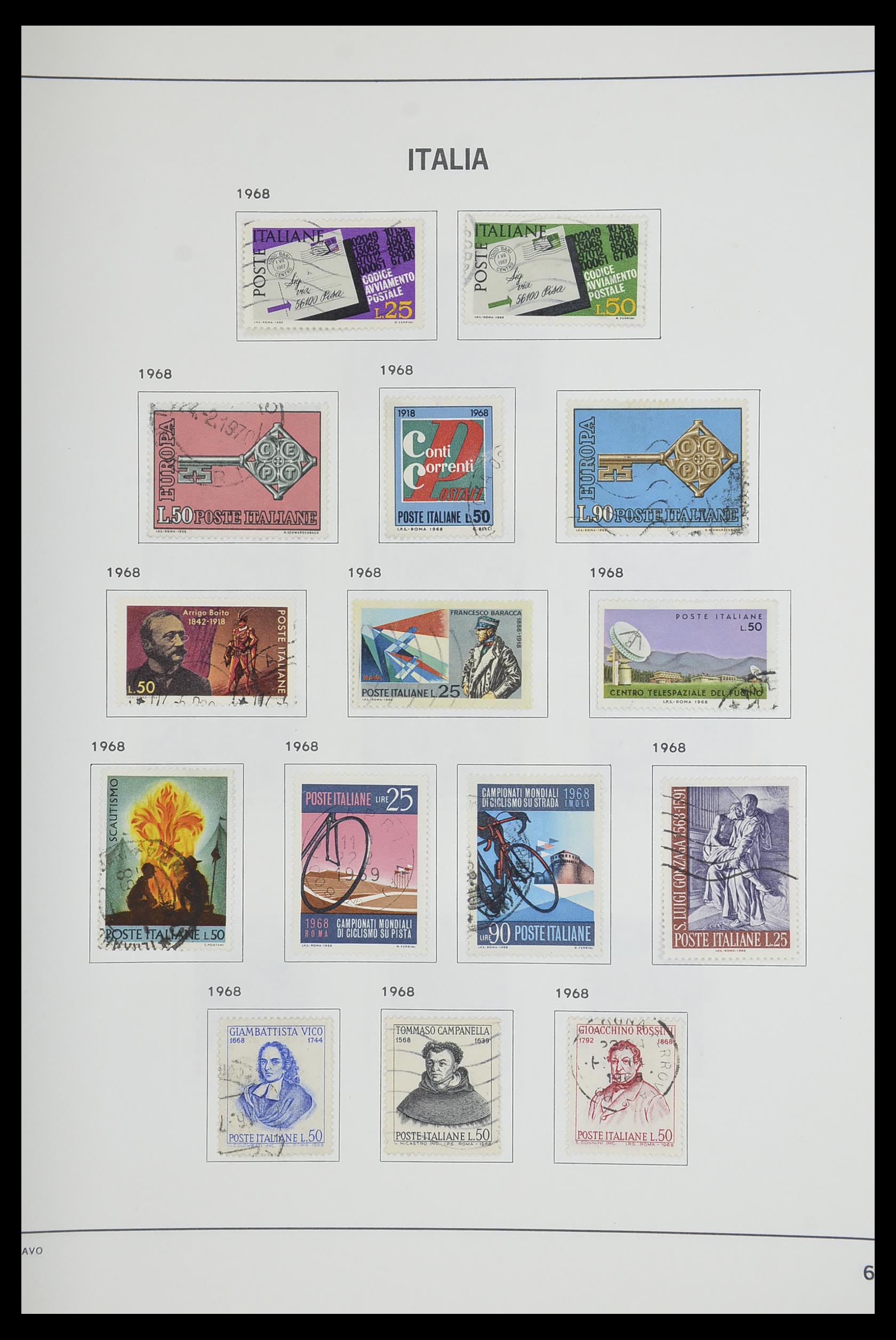 33473 061 - Stamp collection 33473 Italy 1862-1984.
