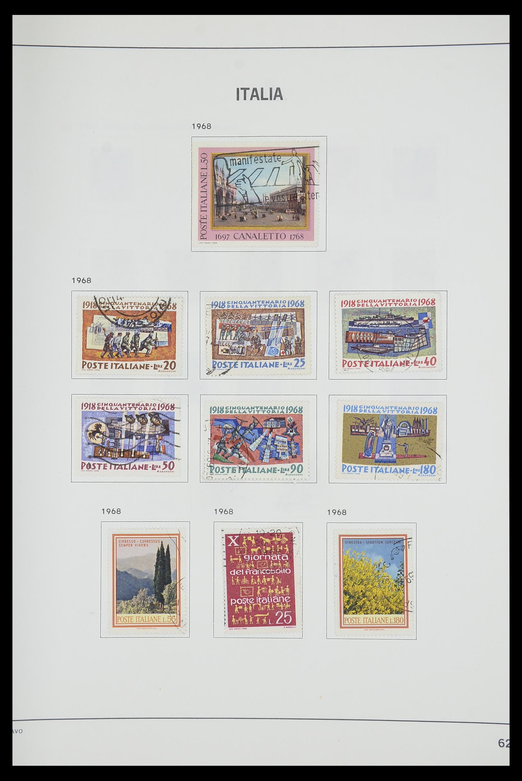 33473 062 - Stamp collection 33473 Italy 1862-1984.