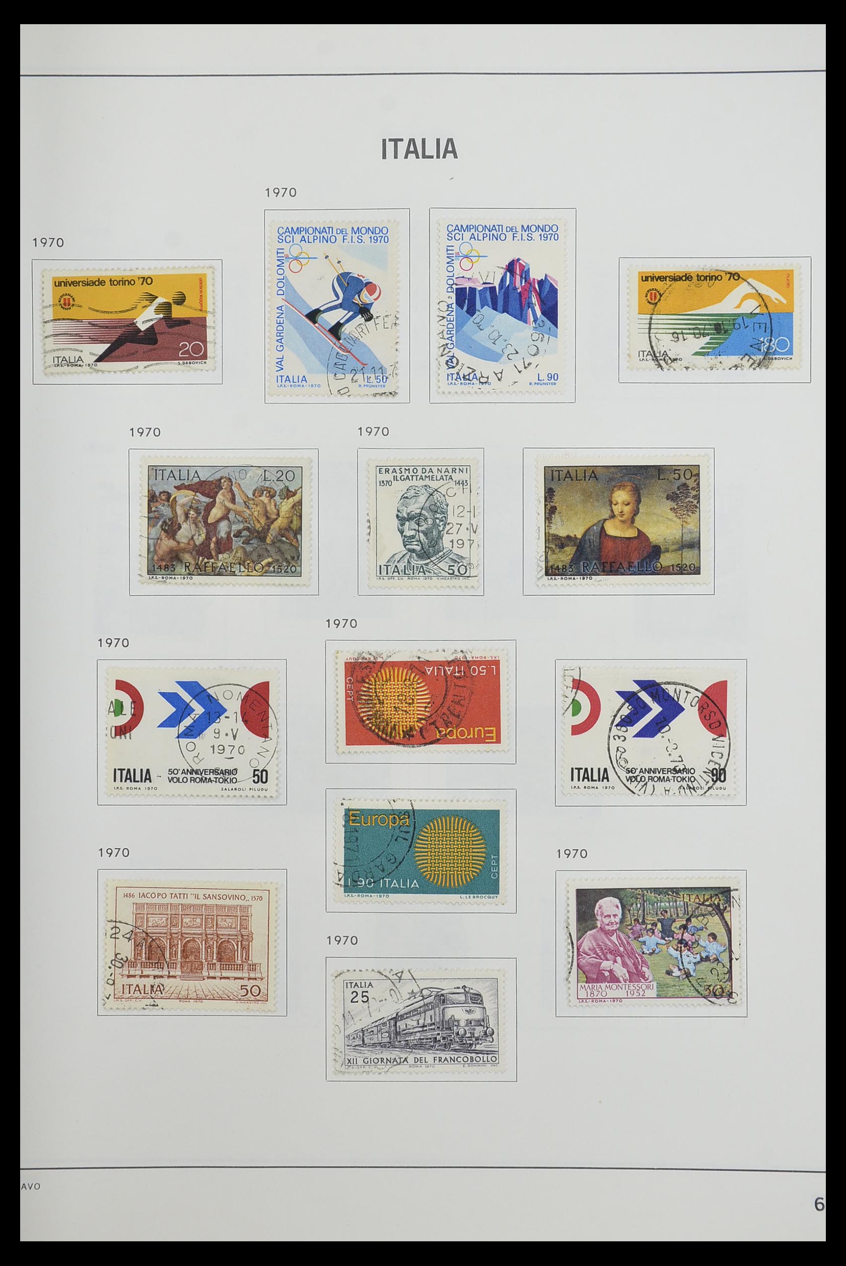 33473 065 - Stamp collection 33473 Italy 1862-1984.