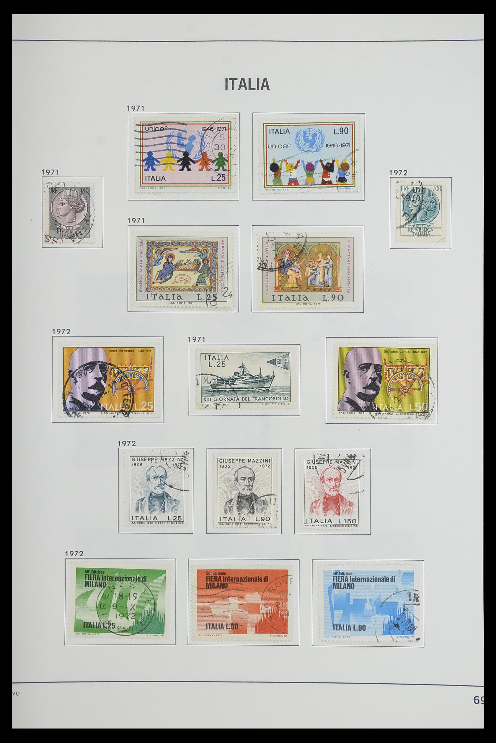33473 069 - Stamp collection 33473 Italy 1862-1984.