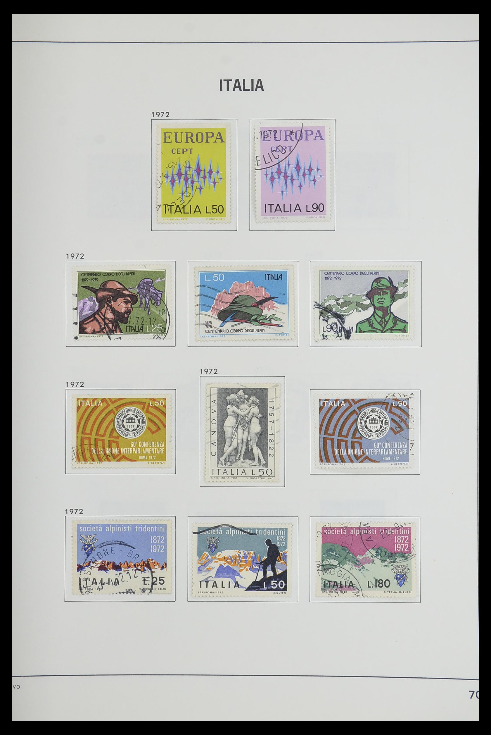 33473 070 - Stamp collection 33473 Italy 1862-1984.