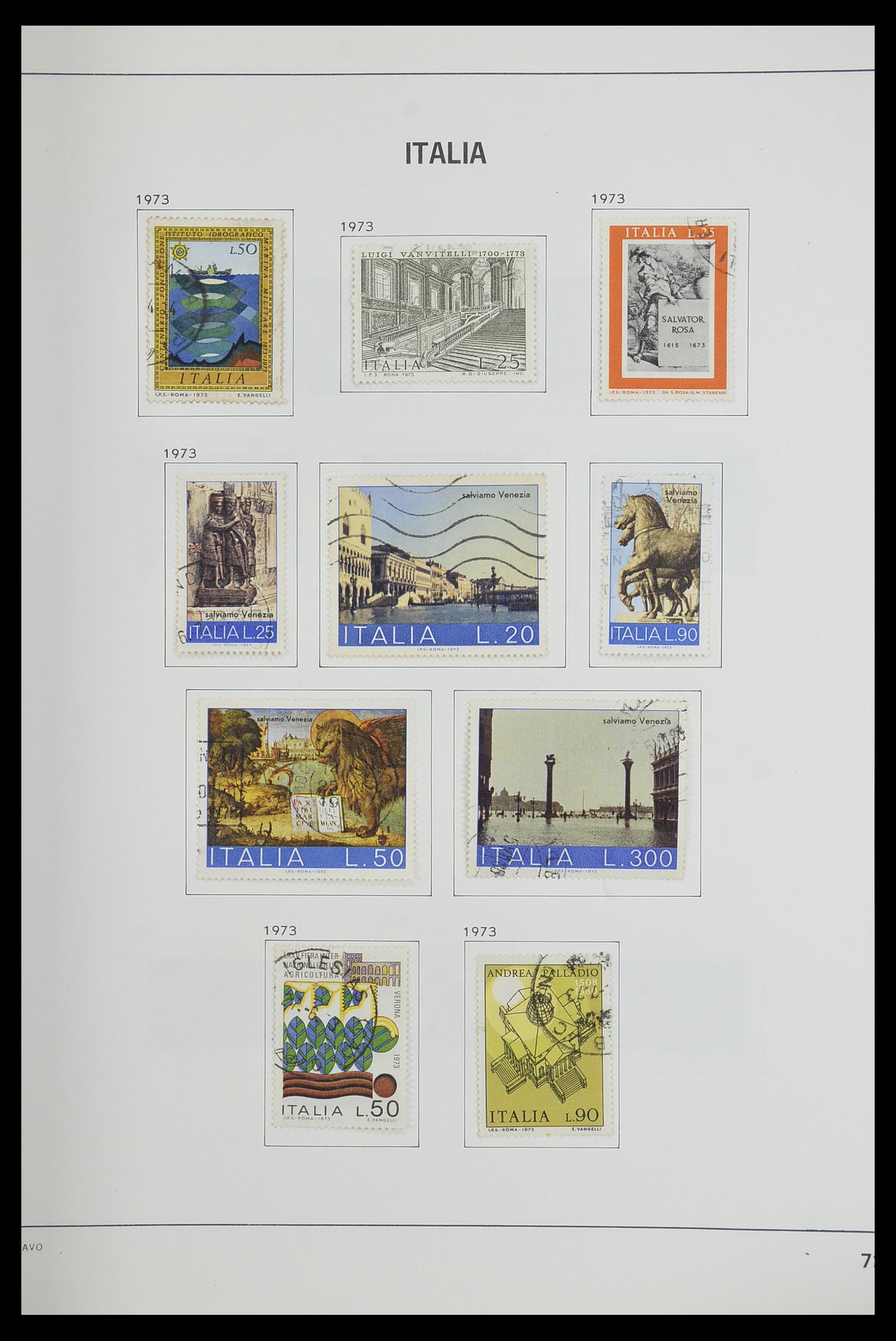 33473 072 - Stamp collection 33473 Italy 1862-1984.