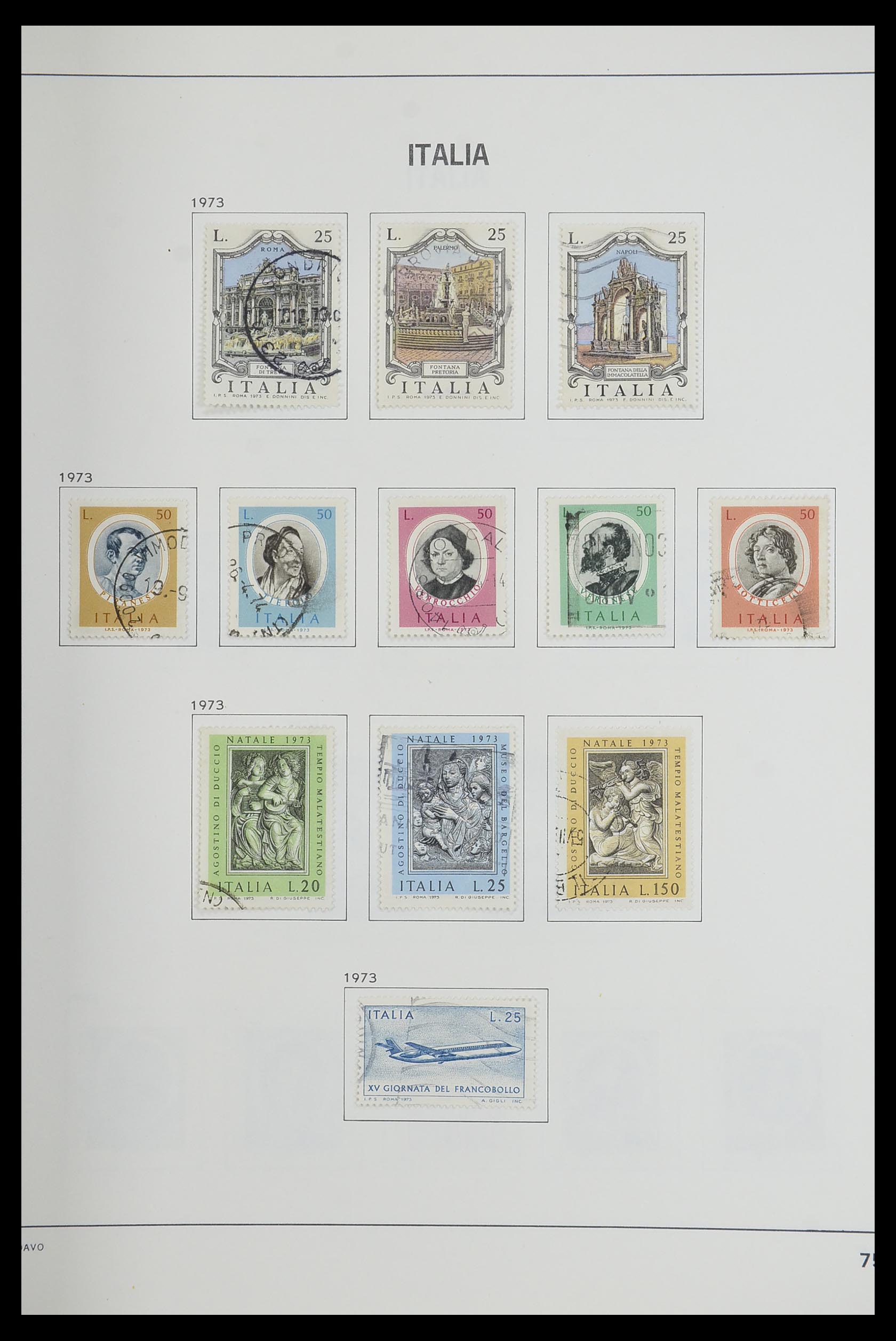 33473 075 - Stamp collection 33473 Italy 1862-1984.