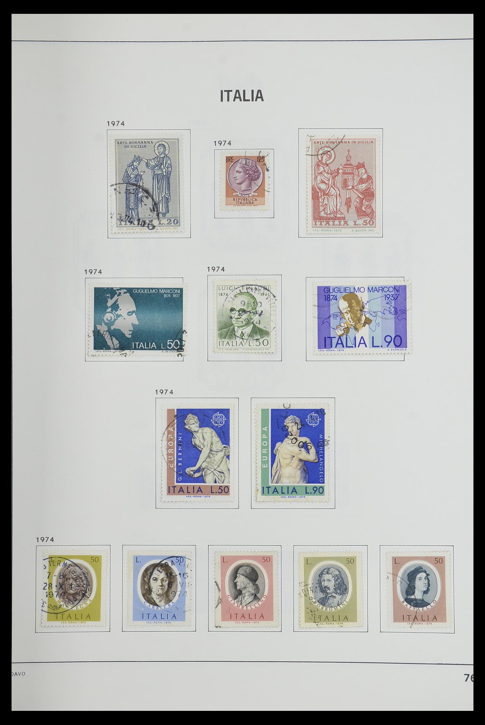 33473 076 - Stamp collection 33473 Italy 1862-1984.