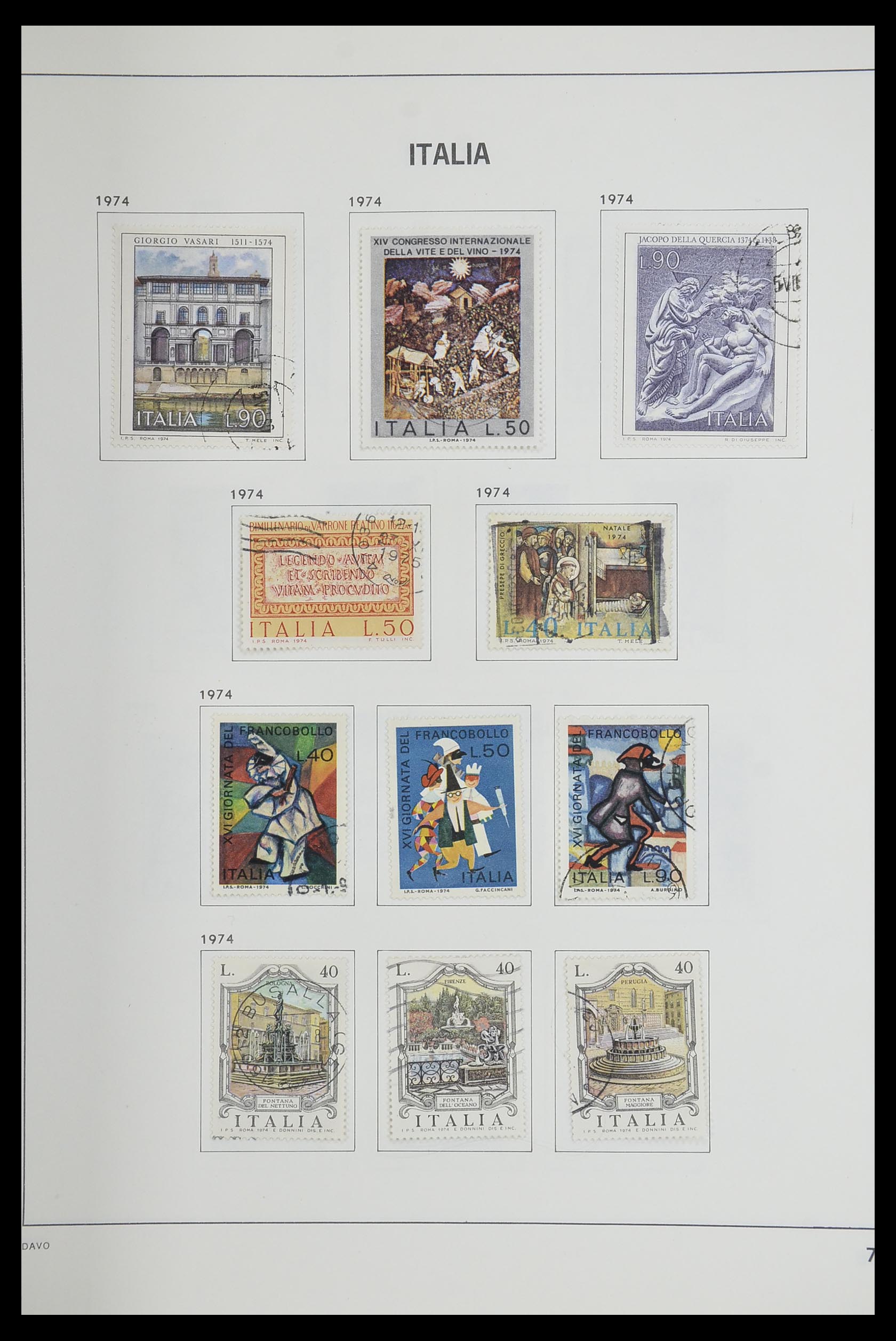 33473 079 - Stamp collection 33473 Italy 1862-1984.