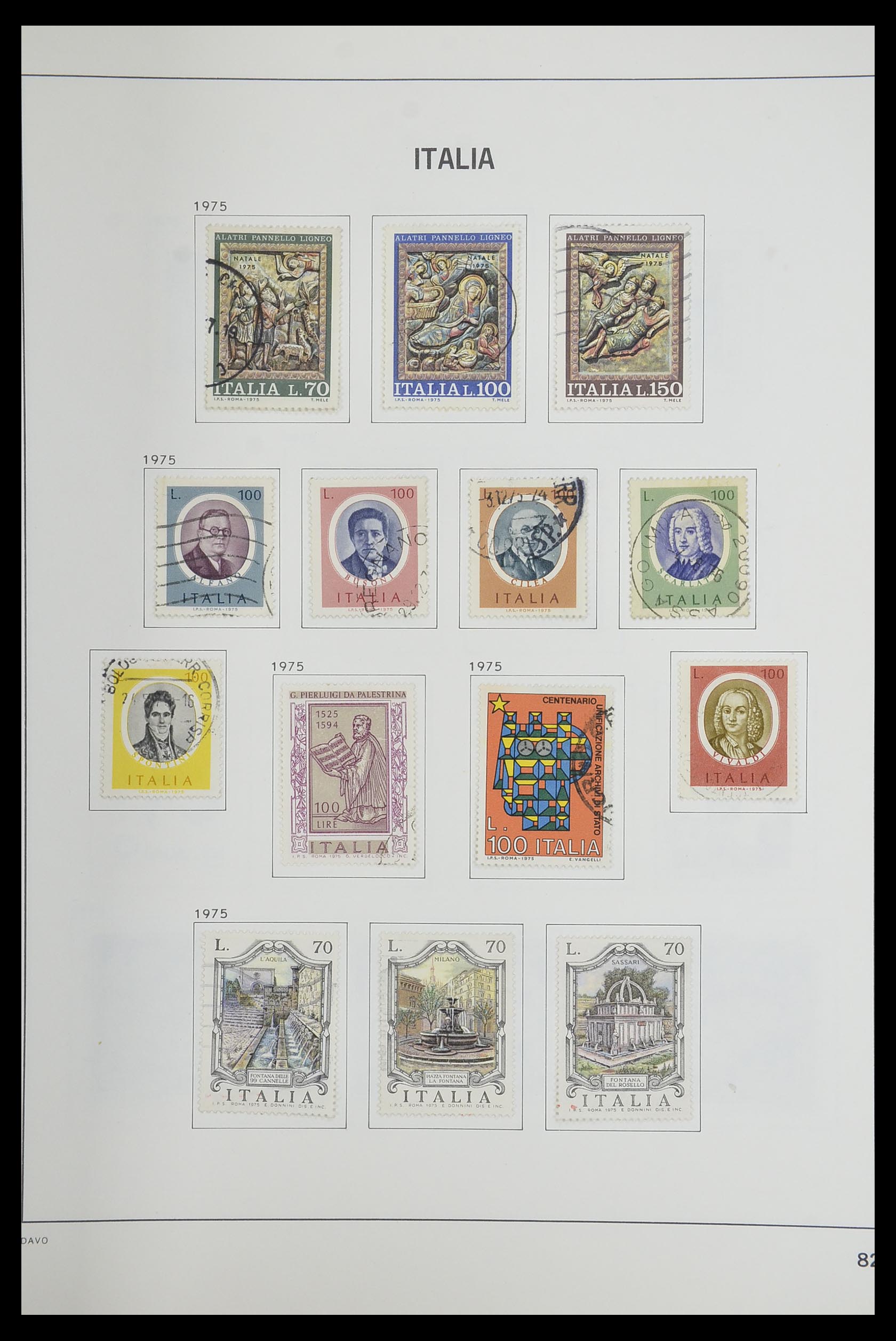 33473 082 - Stamp collection 33473 Italy 1862-1984.