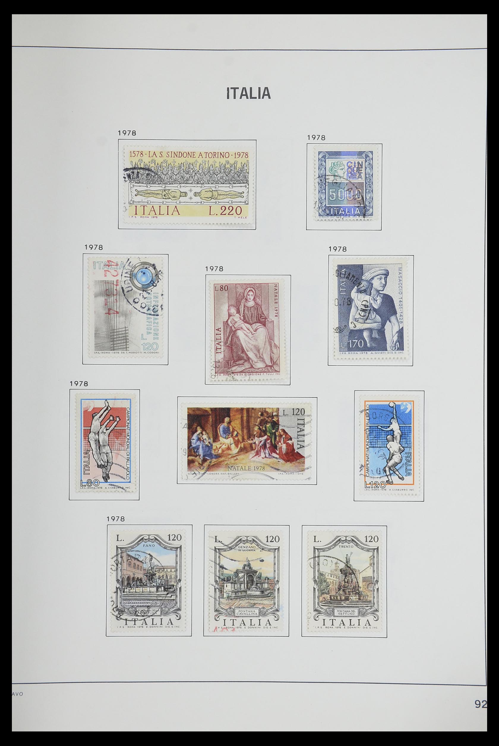 33473 092 - Stamp collection 33473 Italy 1862-1984.