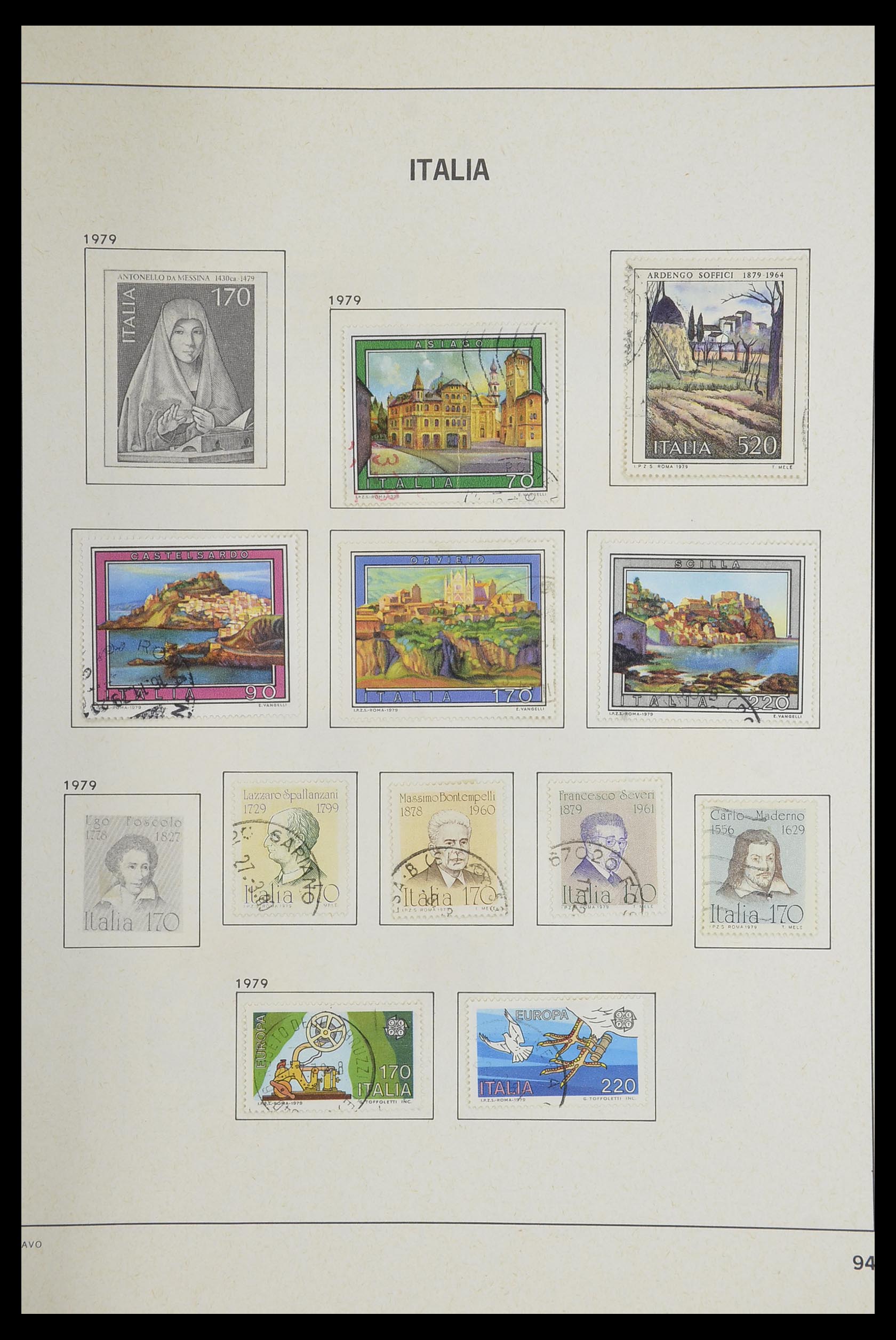 33473 094 - Stamp collection 33473 Italy 1862-1984.