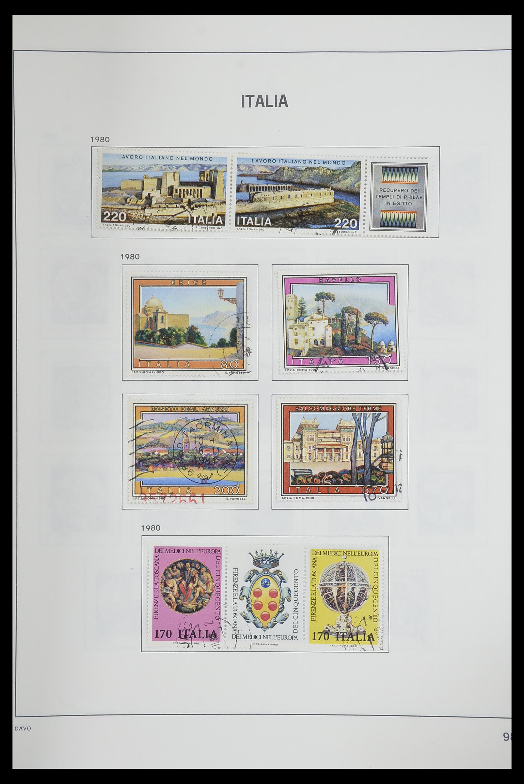 33473 098 - Stamp collection 33473 Italy 1862-1984.