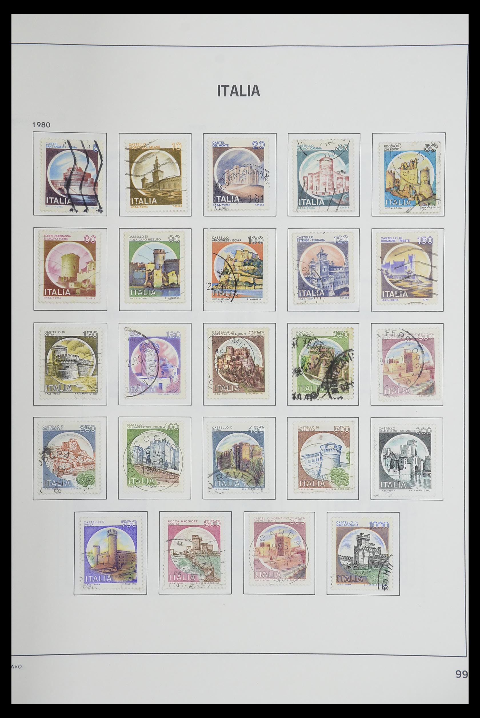 33473 099 - Stamp collection 33473 Italy 1862-1984.