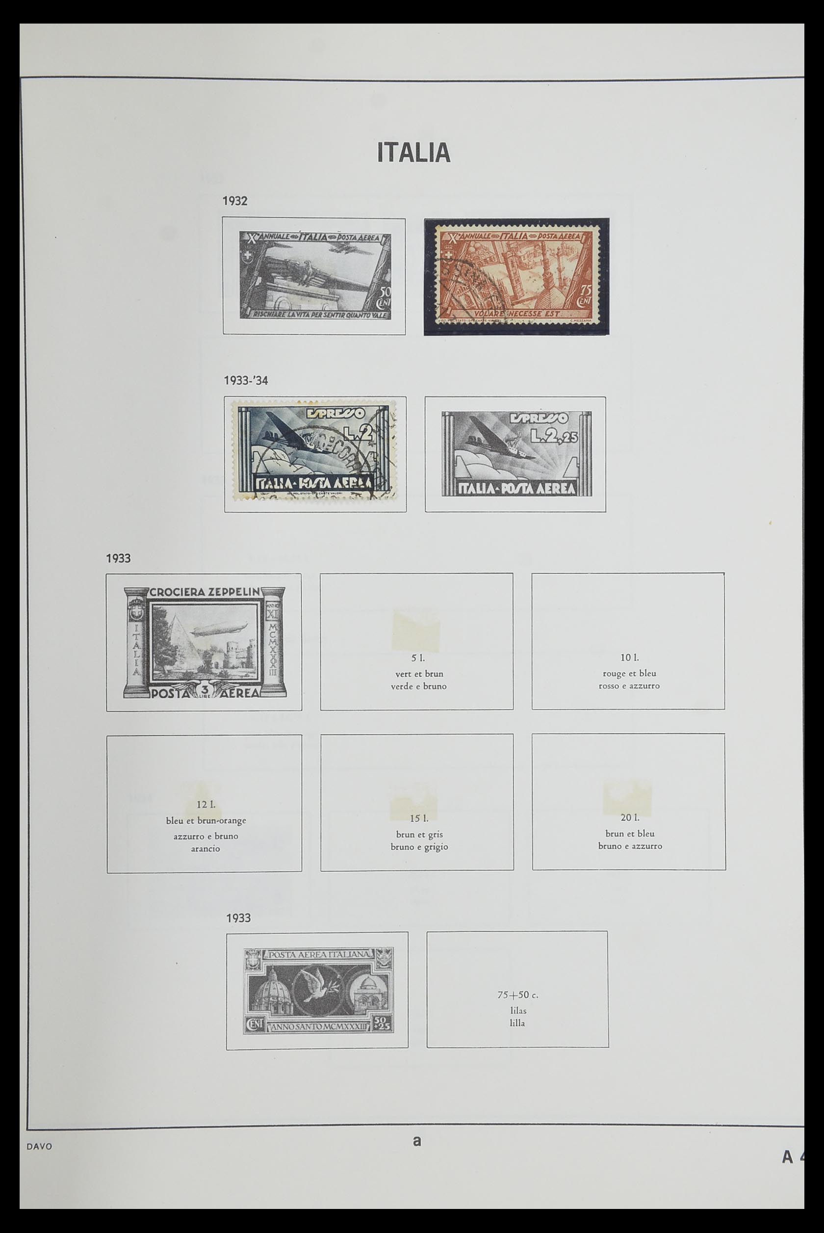 33473 121 - Stamp collection 33473 Italy 1862-1984.